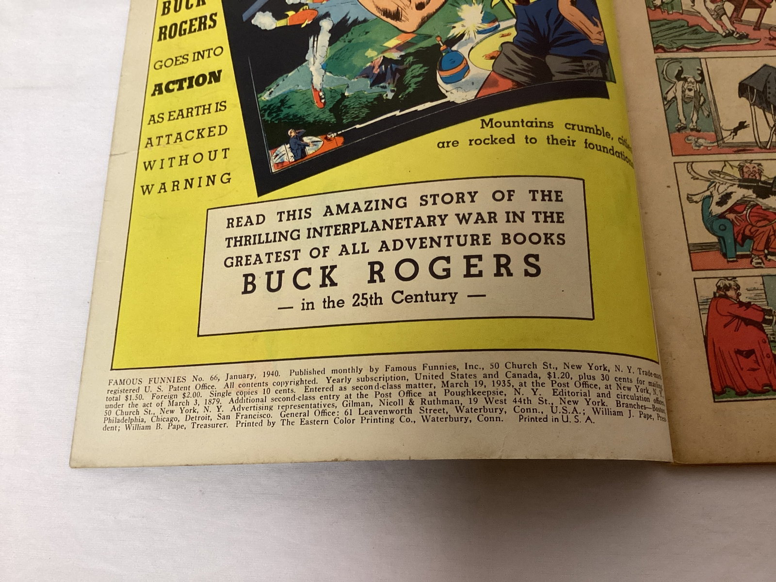 Famous Funnies 66 Comic Book - 7