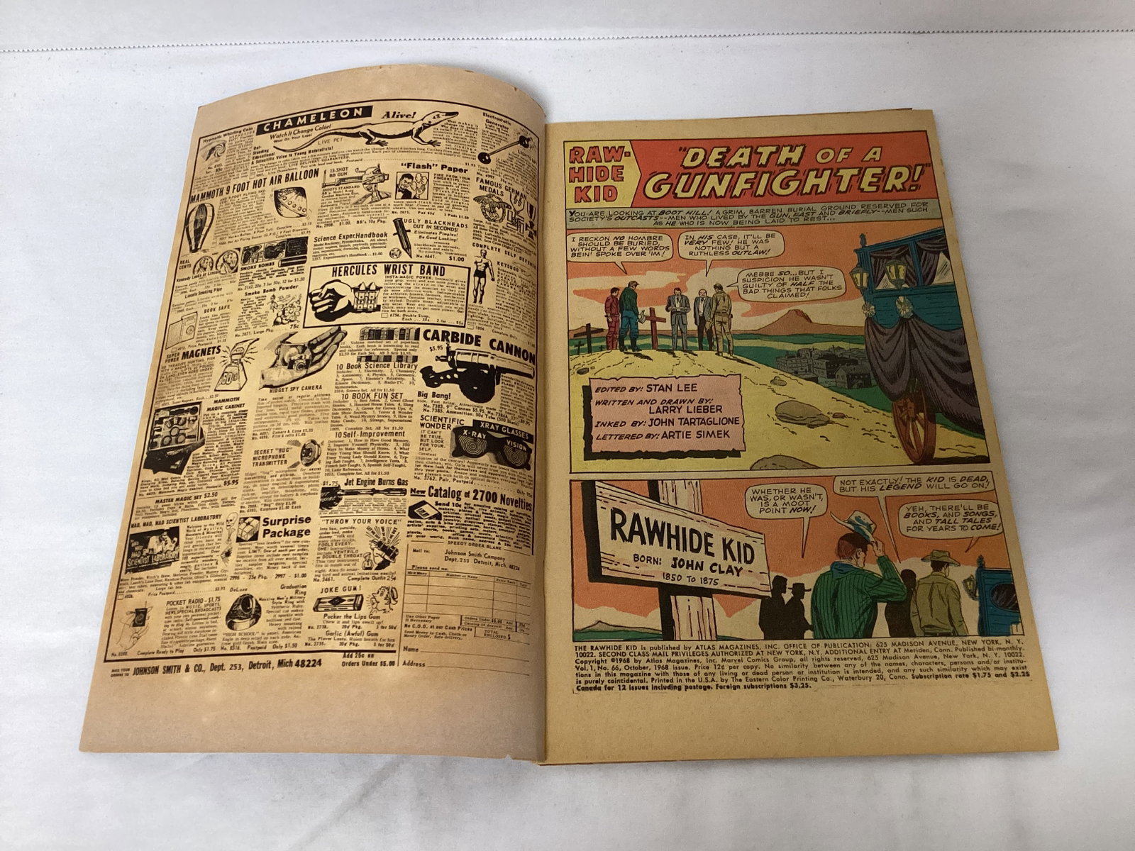 Rawhide Kid 66 Marvel Comic Book - 6