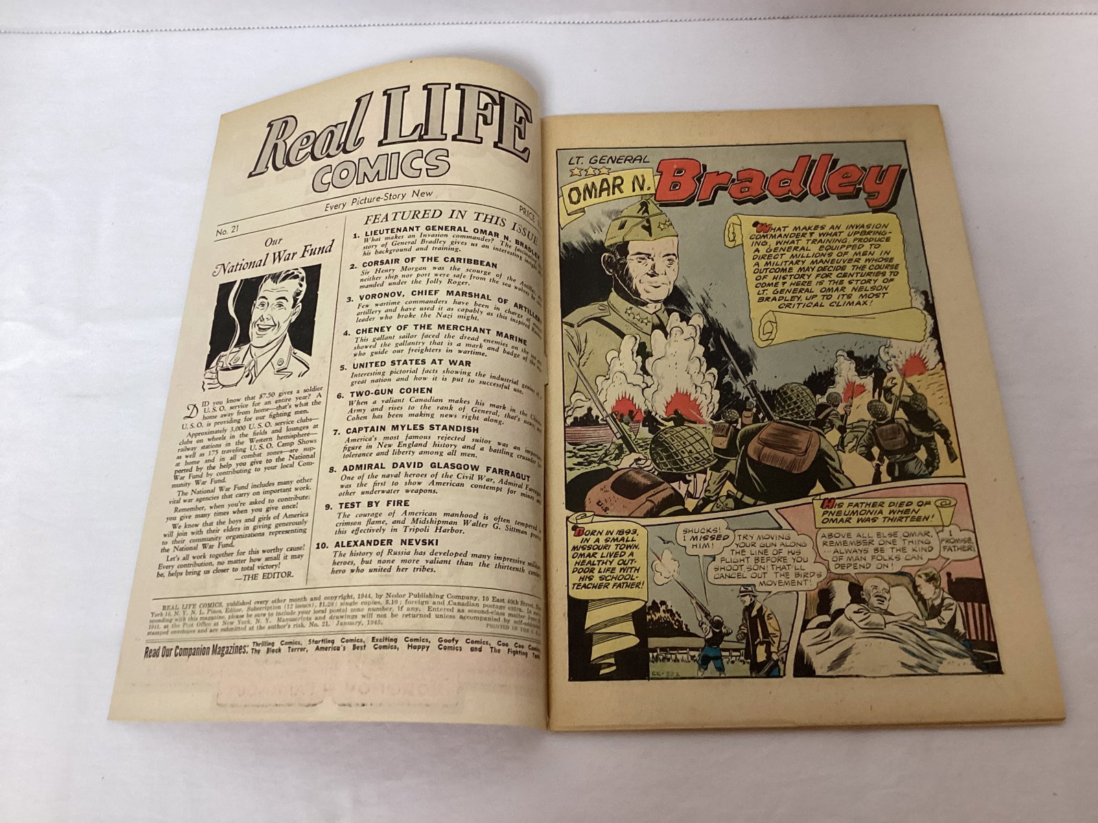 Real Life Comics 21 Comic Book - 6