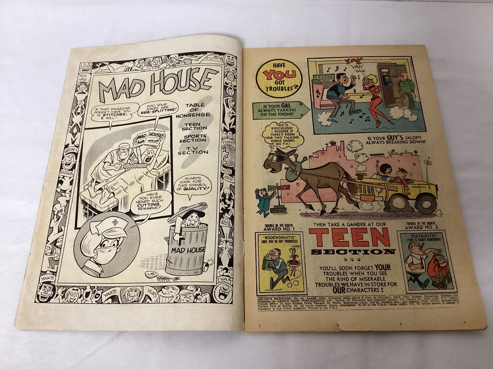 Archie's Mad House 34 Comic Book - 6