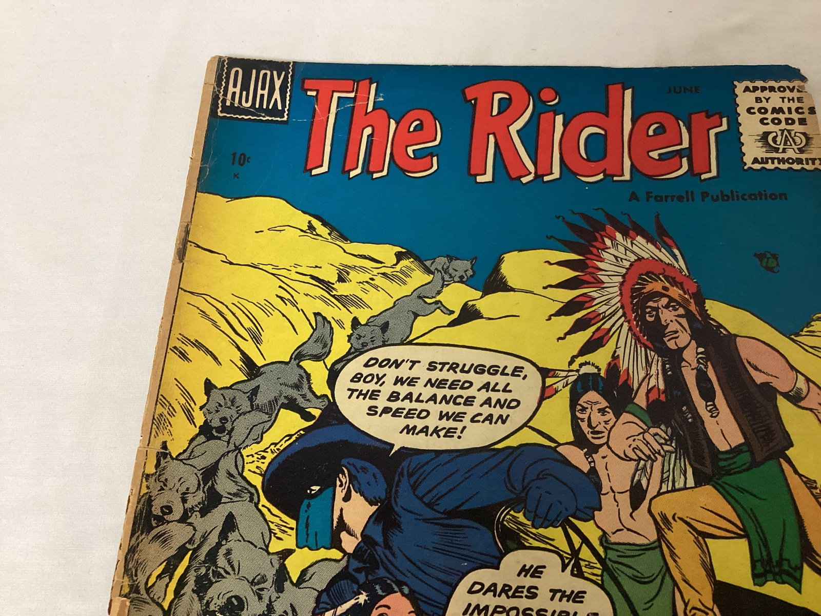The Rider 2 Ajax Farrell Comic Book - 2