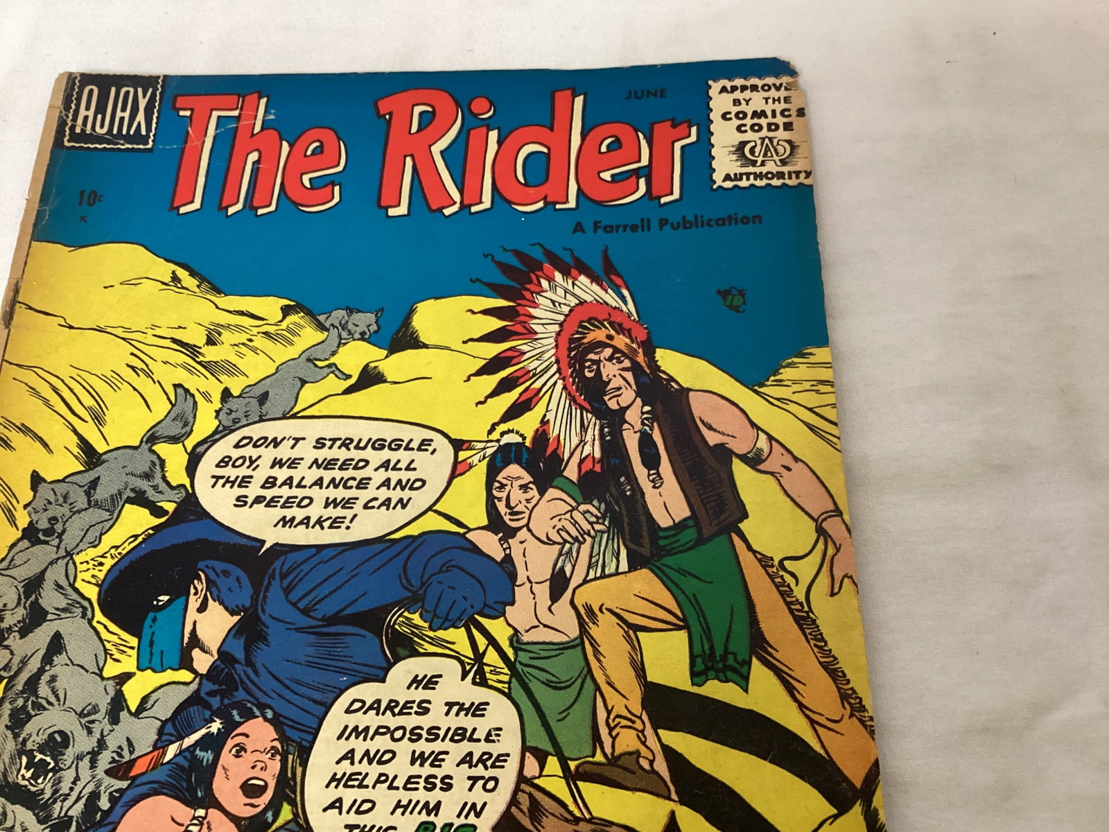 The Rider 2 Ajax Farrell Comic Book - 3