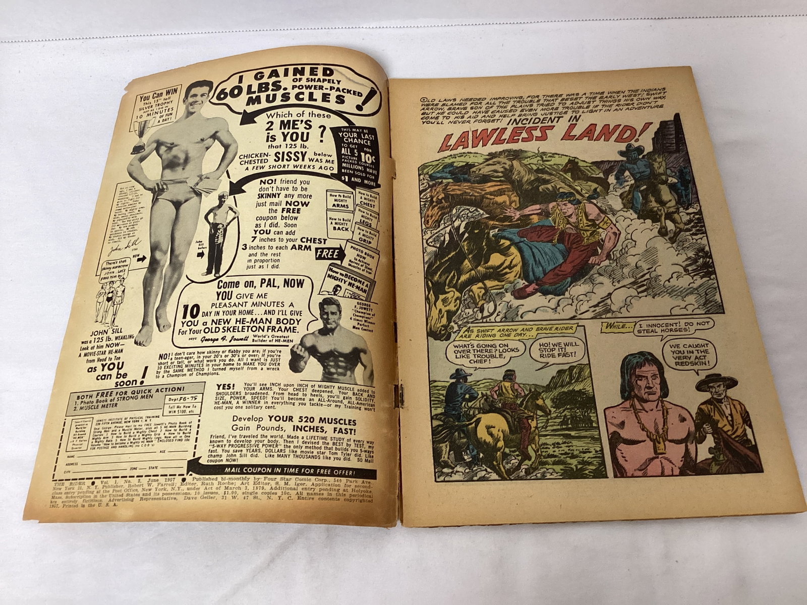 The Rider 2 Ajax Farrell Comic Book - 6