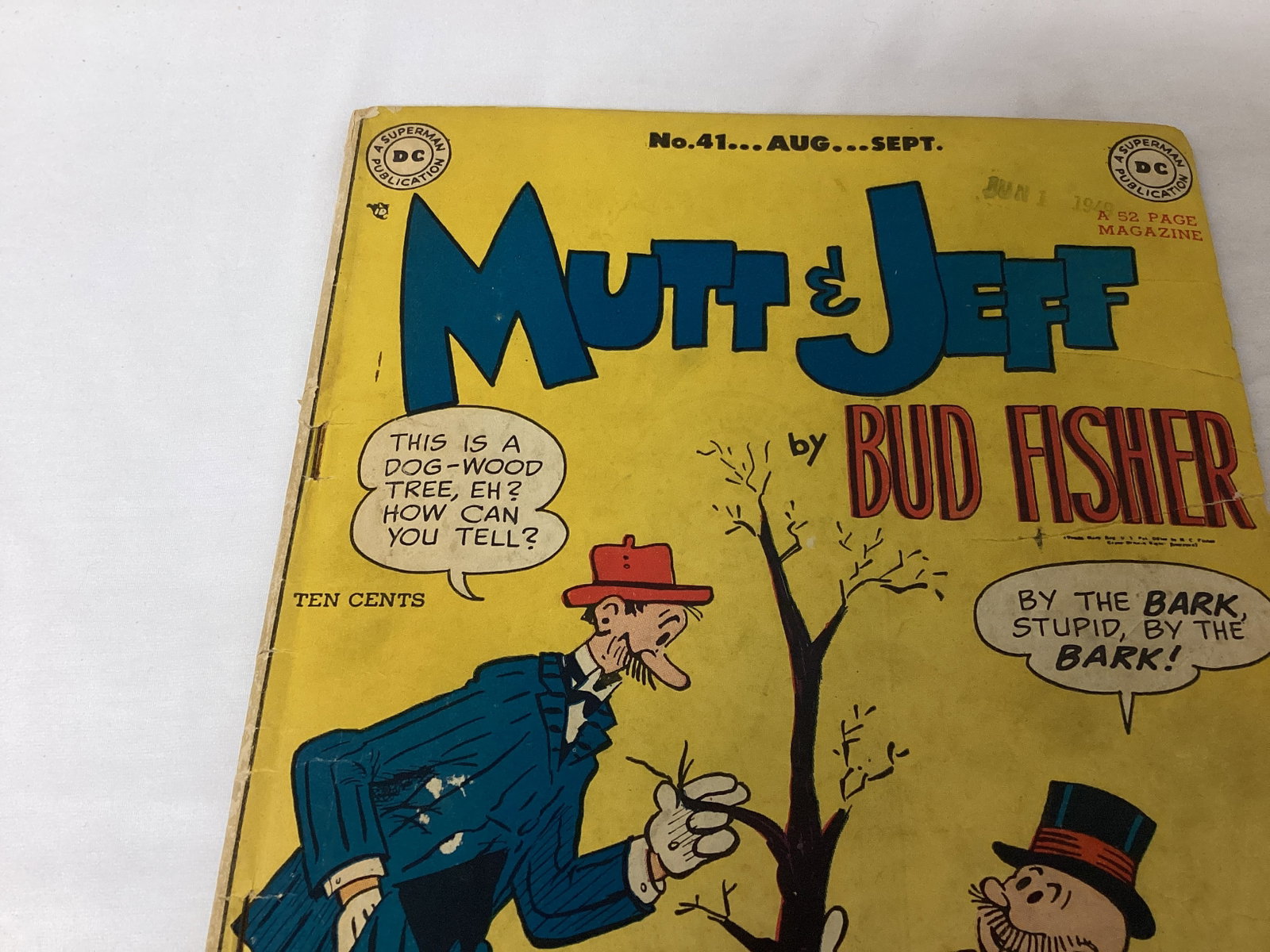 Mutt and Jeff 41 DC Comic Book - 2