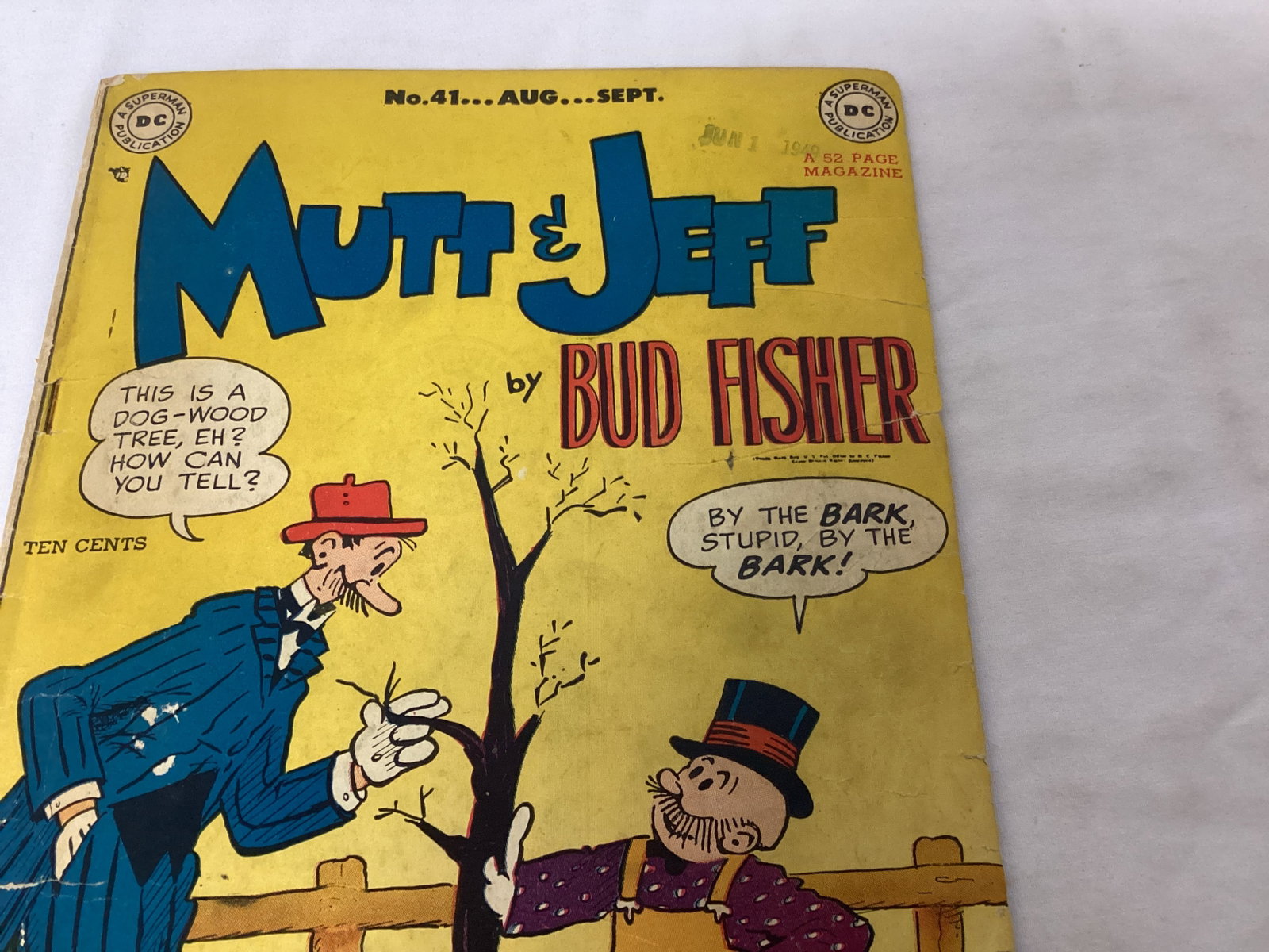 Mutt and Jeff 41 DC Comic Book - 3