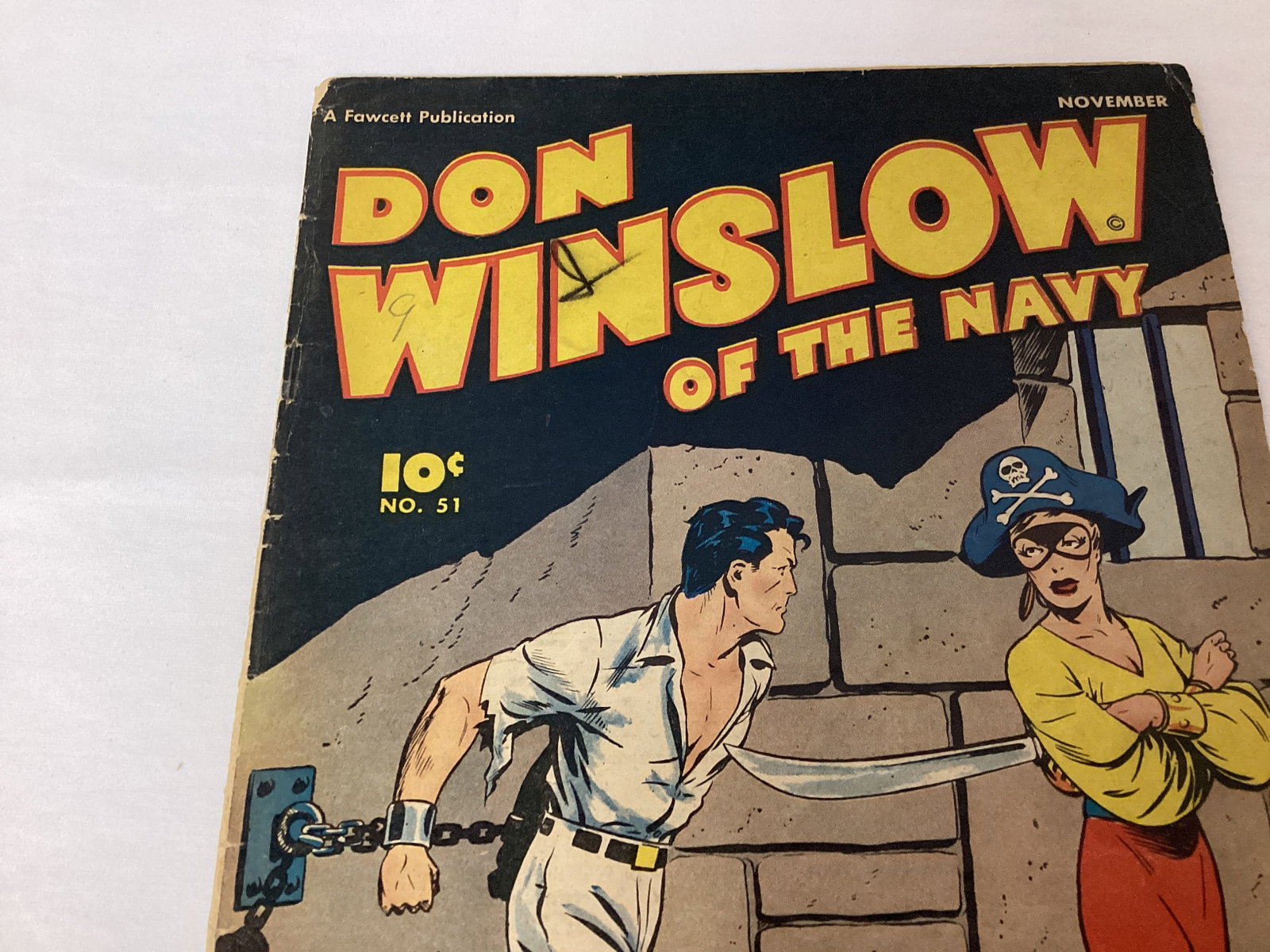 Don Winslow of the Navy 51 Fawcett Comic Book - 2