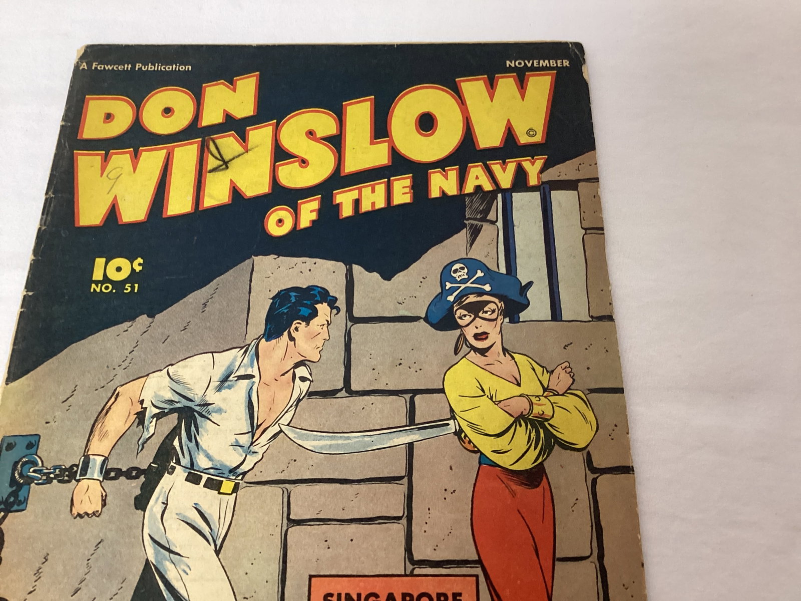 Don Winslow of the Navy 51 Fawcett Comic Book - 3