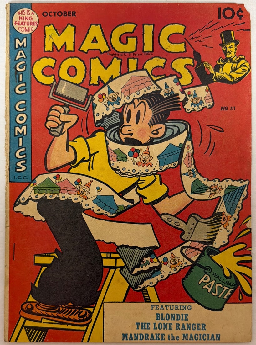 Magic Comics 111 King Comic Book: 1948, please preview and see all photos for condition