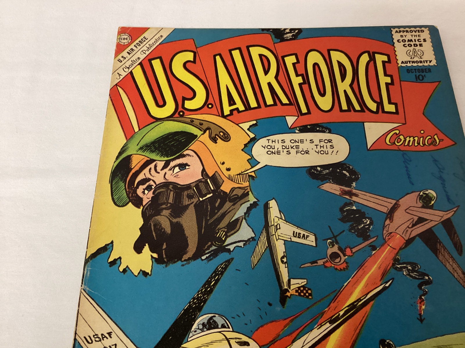US Air Force Comics 12 Charlton Comic Book - 2