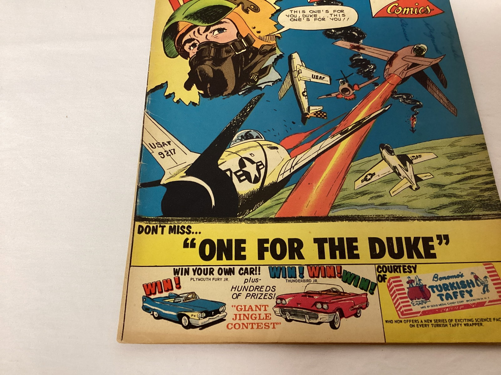 US Air Force Comics 12 Charlton Comic Book - 4