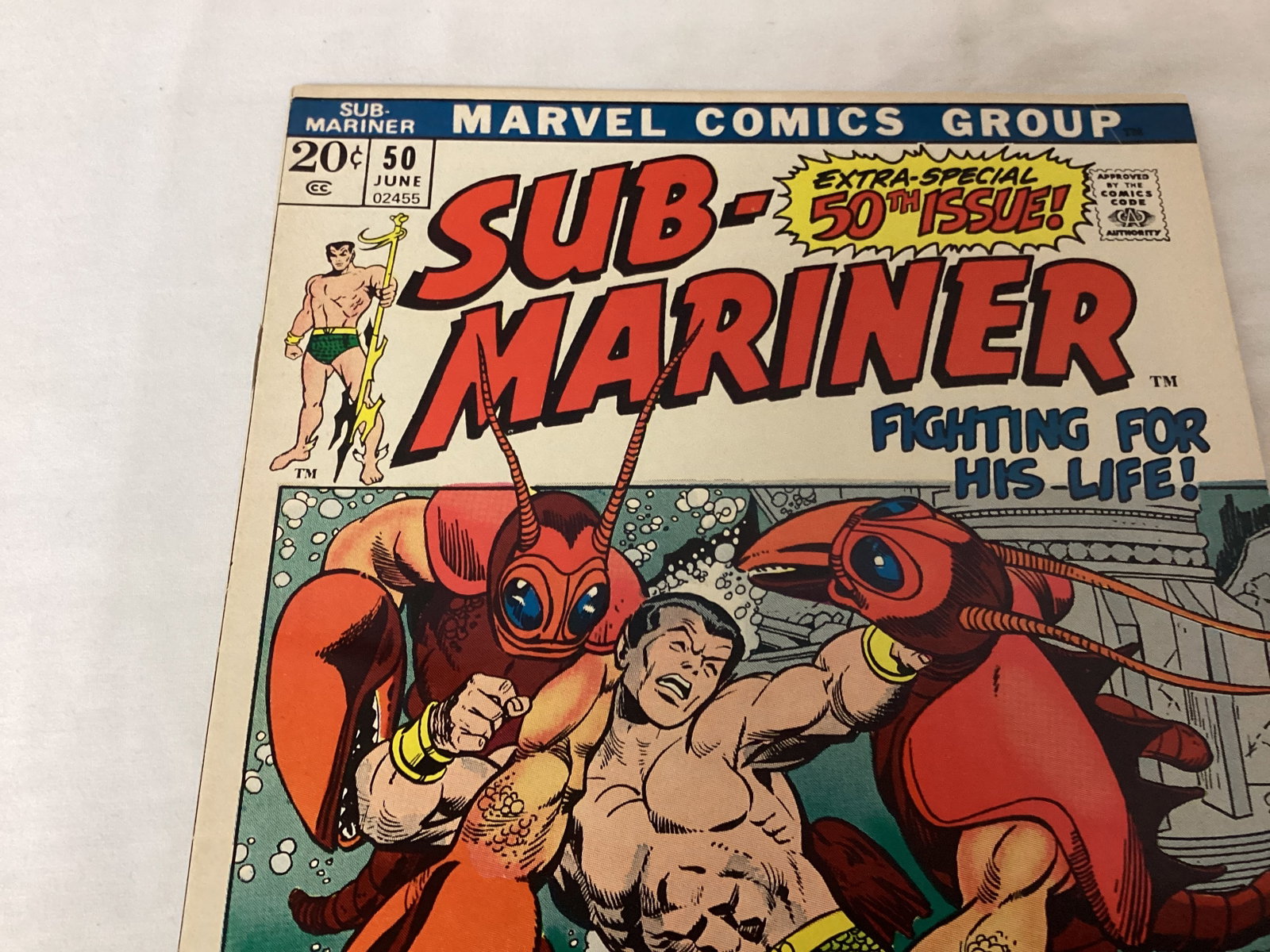 Submariner 50 Marvel Comic Book - 2