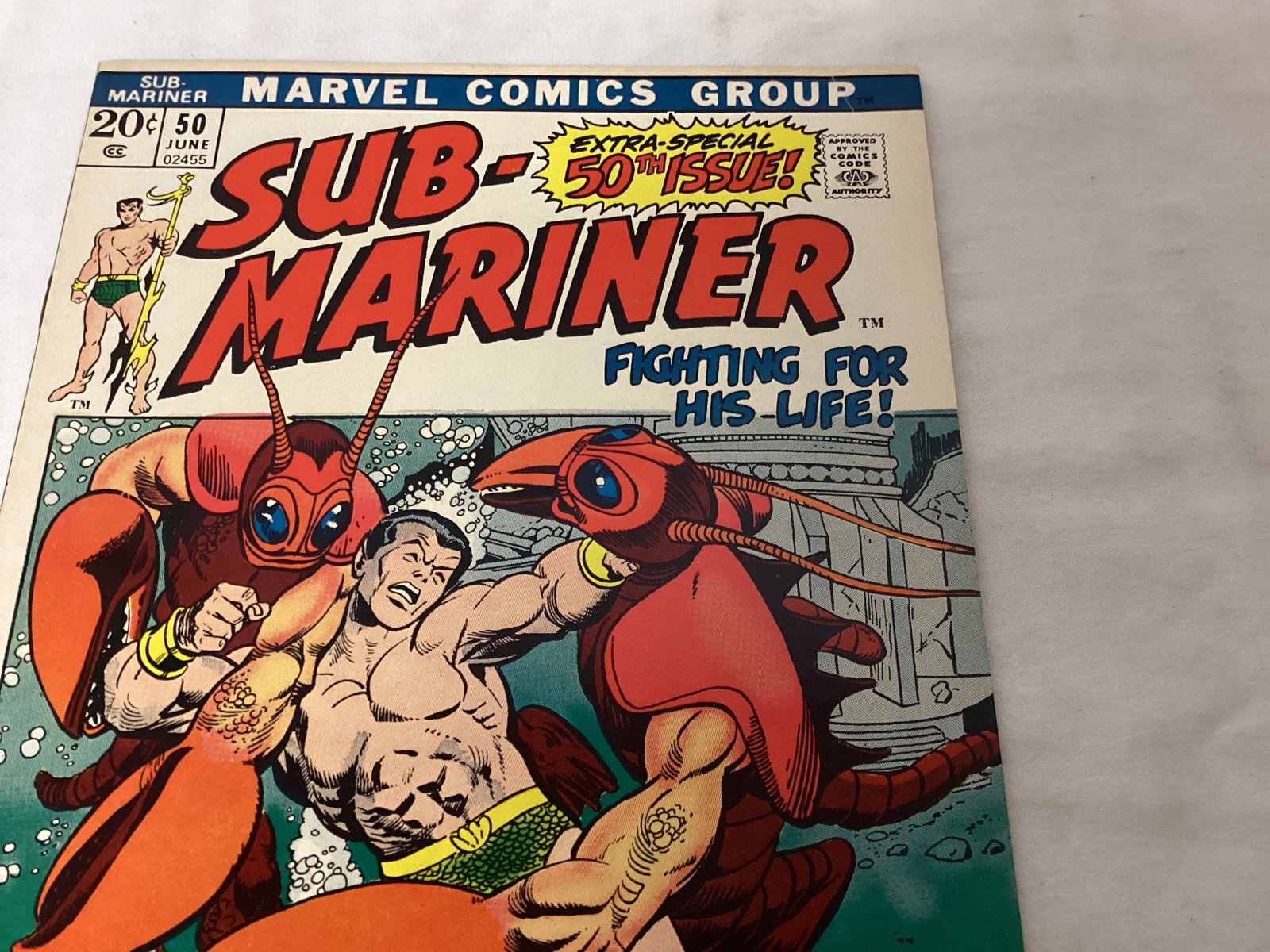 Submariner 50 Marvel Comic Book - 3