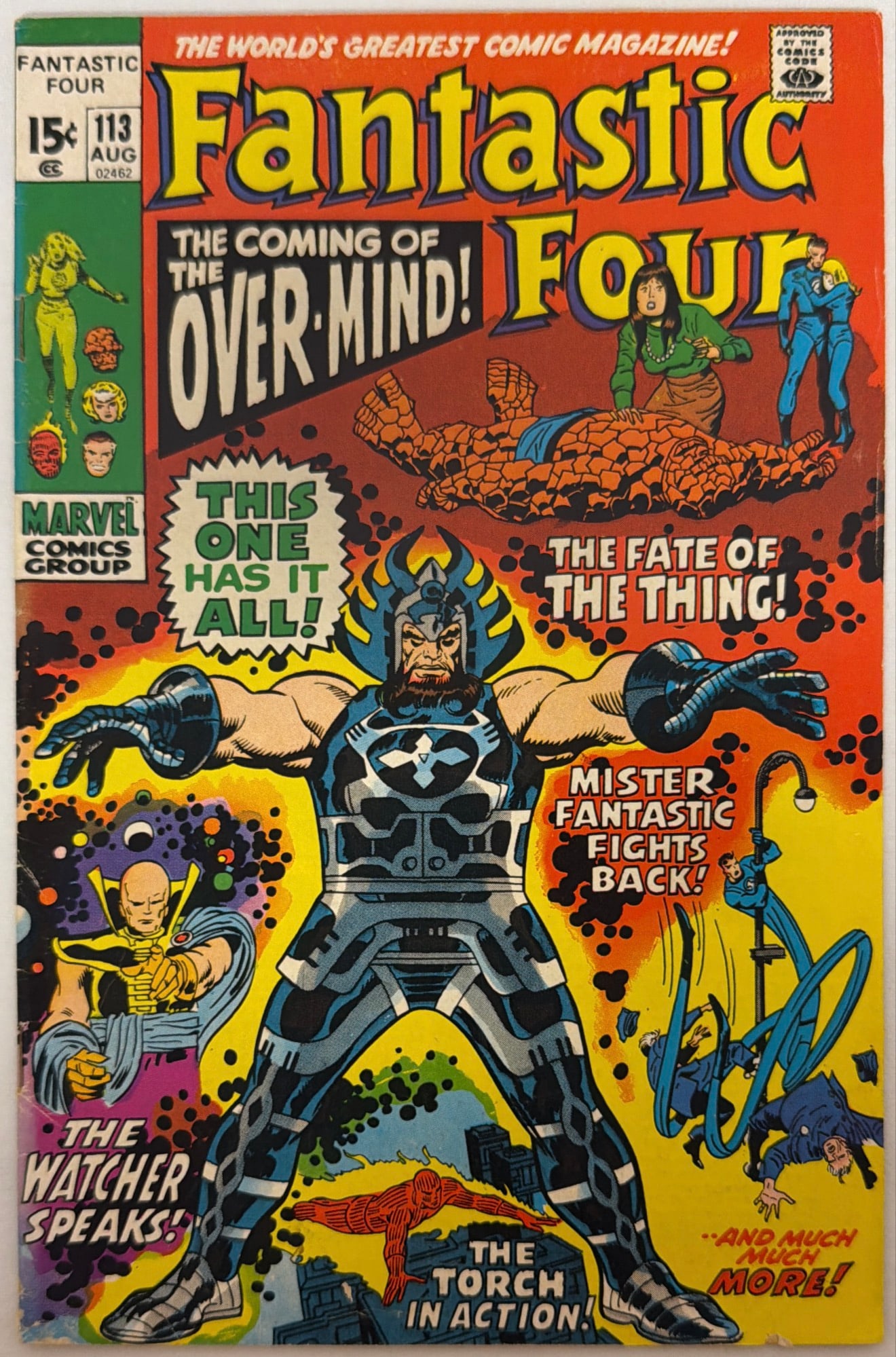 Fantastic Four 113 Marvel Comic Book (1 of 8)