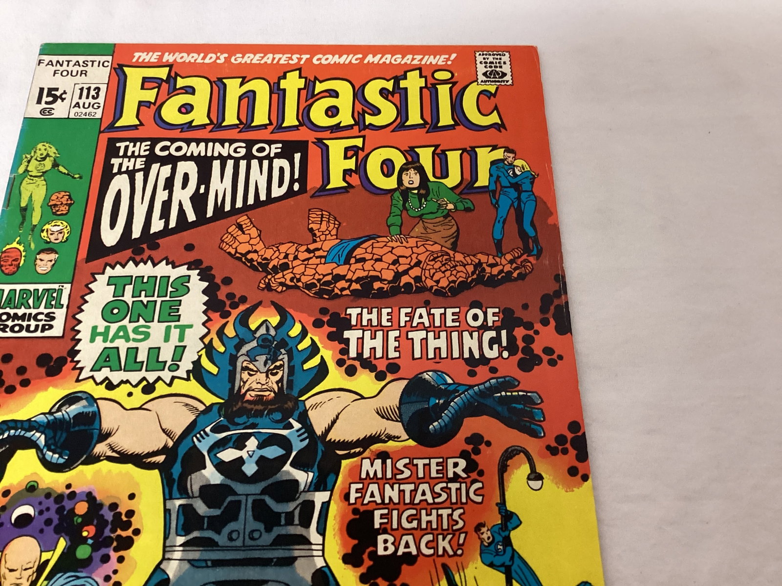 Fantastic Four 113 Marvel Comic Book - 3