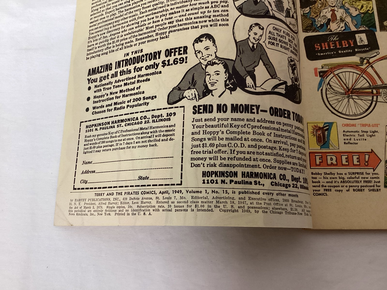 Terry and the Pirates 15 Harvey Comic Book - 7