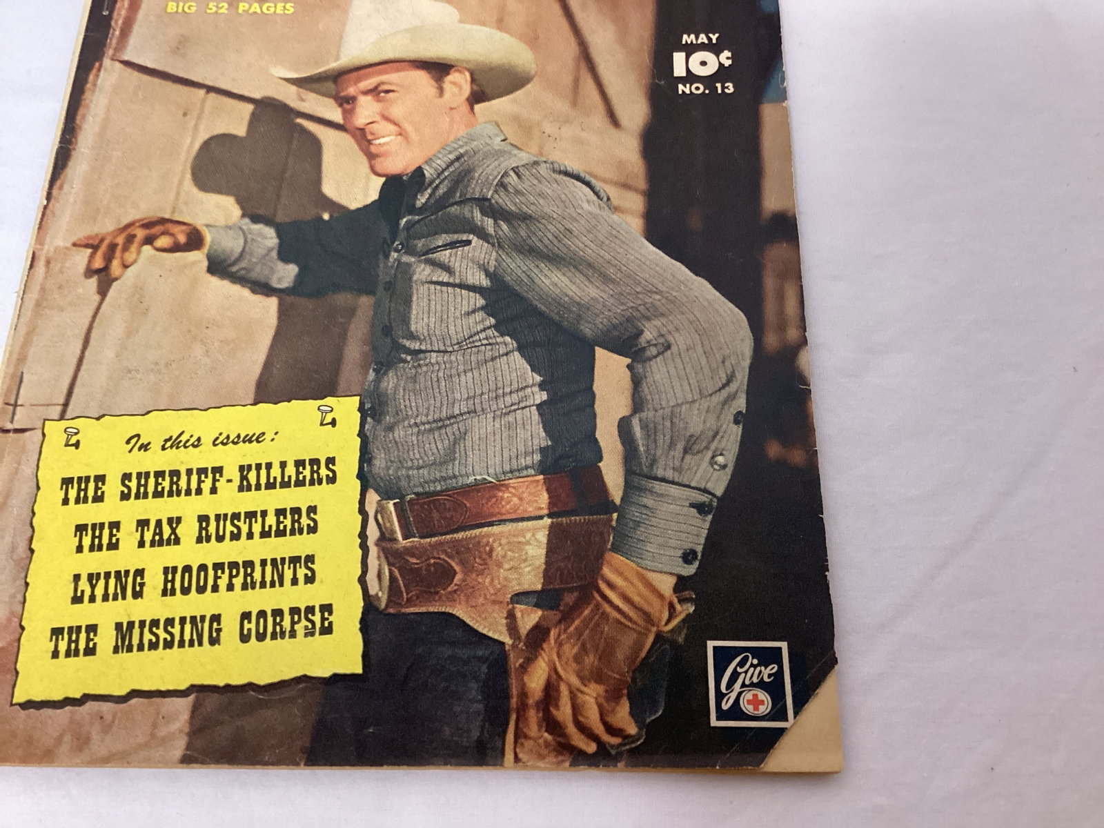 Rocky Lane Western 13 Fawcett Comic Book - 5