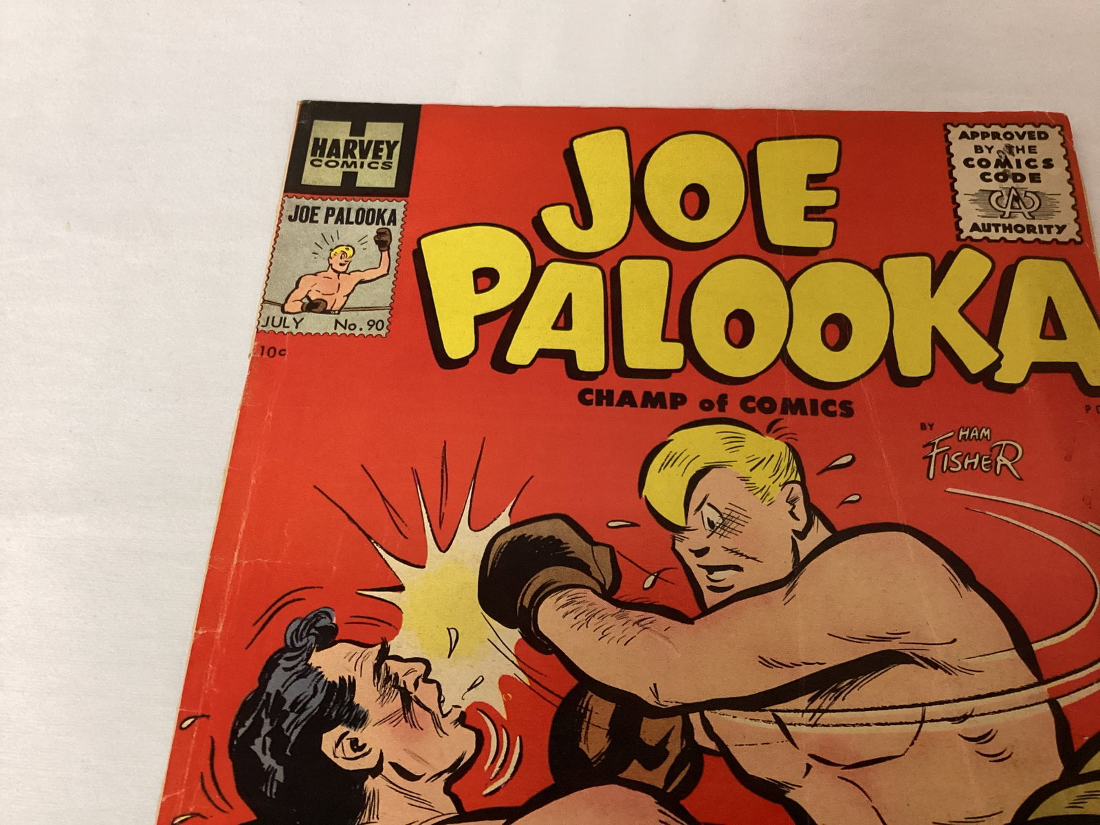 Joe Palooka 90 Harvey Comic Book - 2