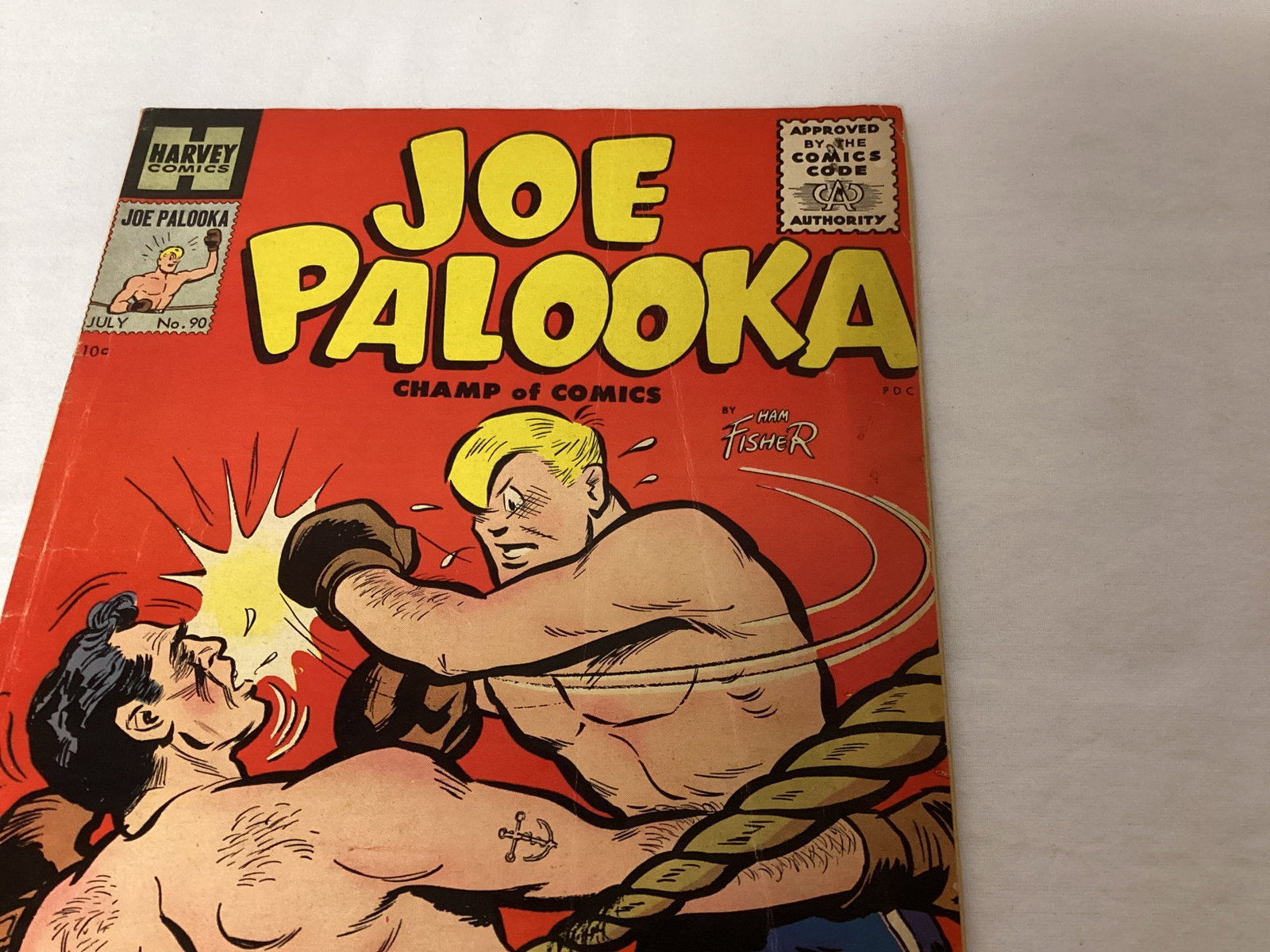 Joe Palooka 90 Harvey Comic Book - 3