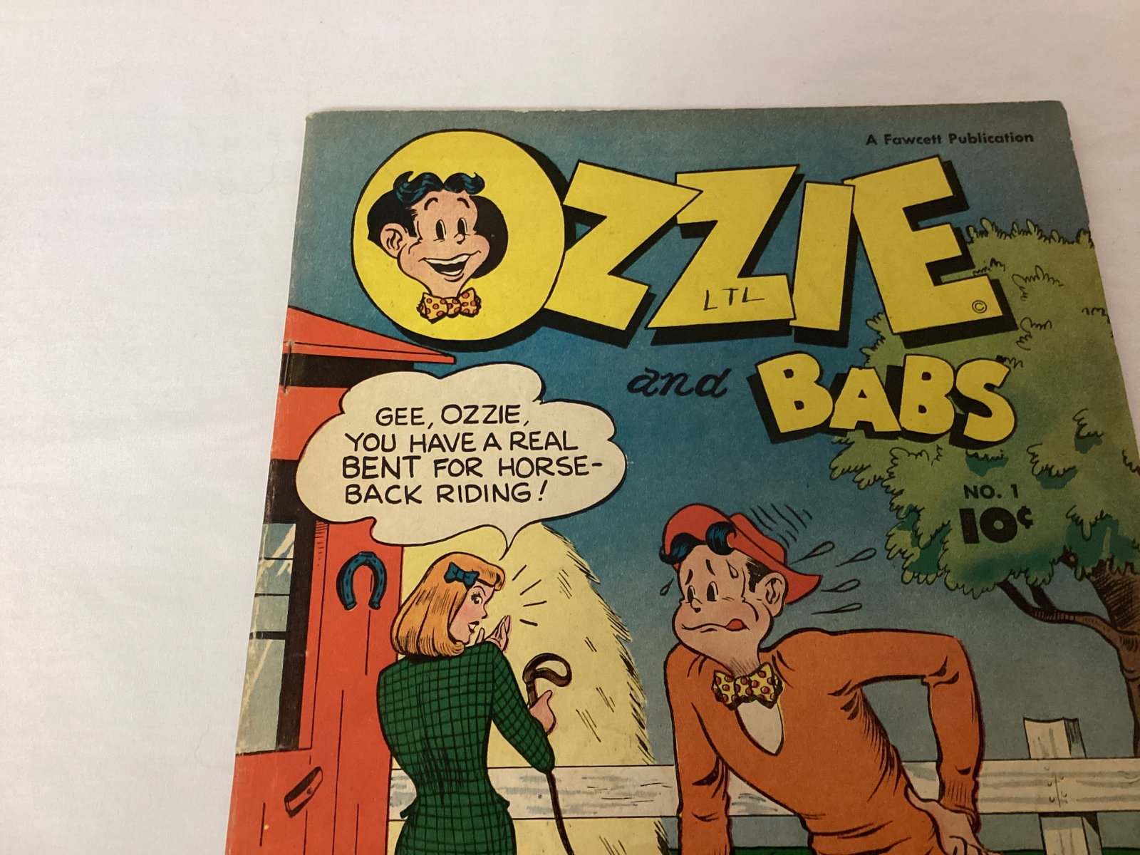 Ozzie and Babs 1 Fawcett Comic Book - 2
