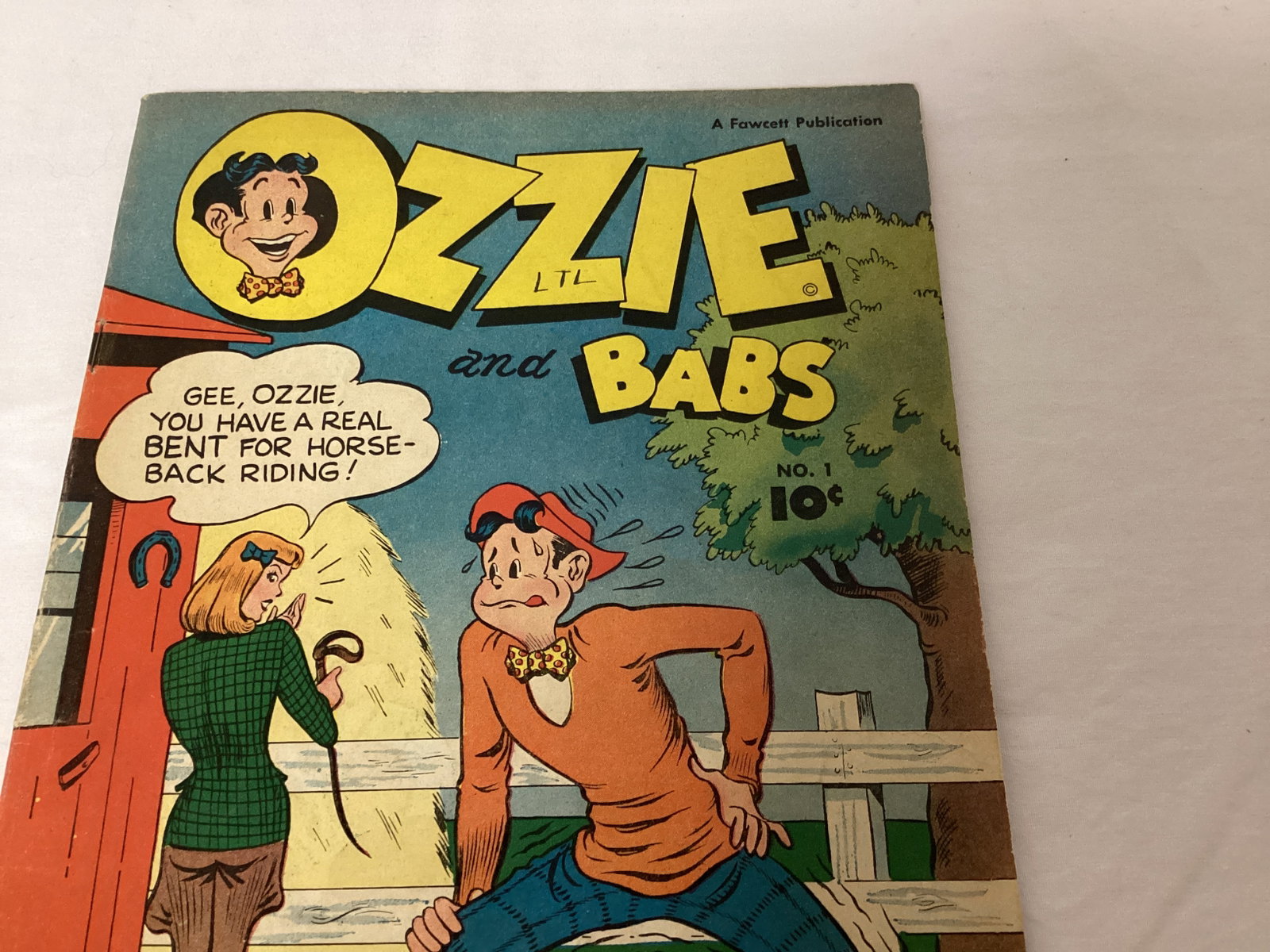Ozzie and Babs 1 Fawcett Comic Book - 3