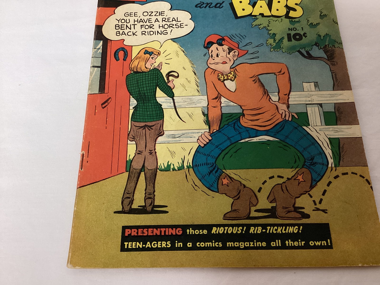 Ozzie and Babs 1 Fawcett Comic Book - 4