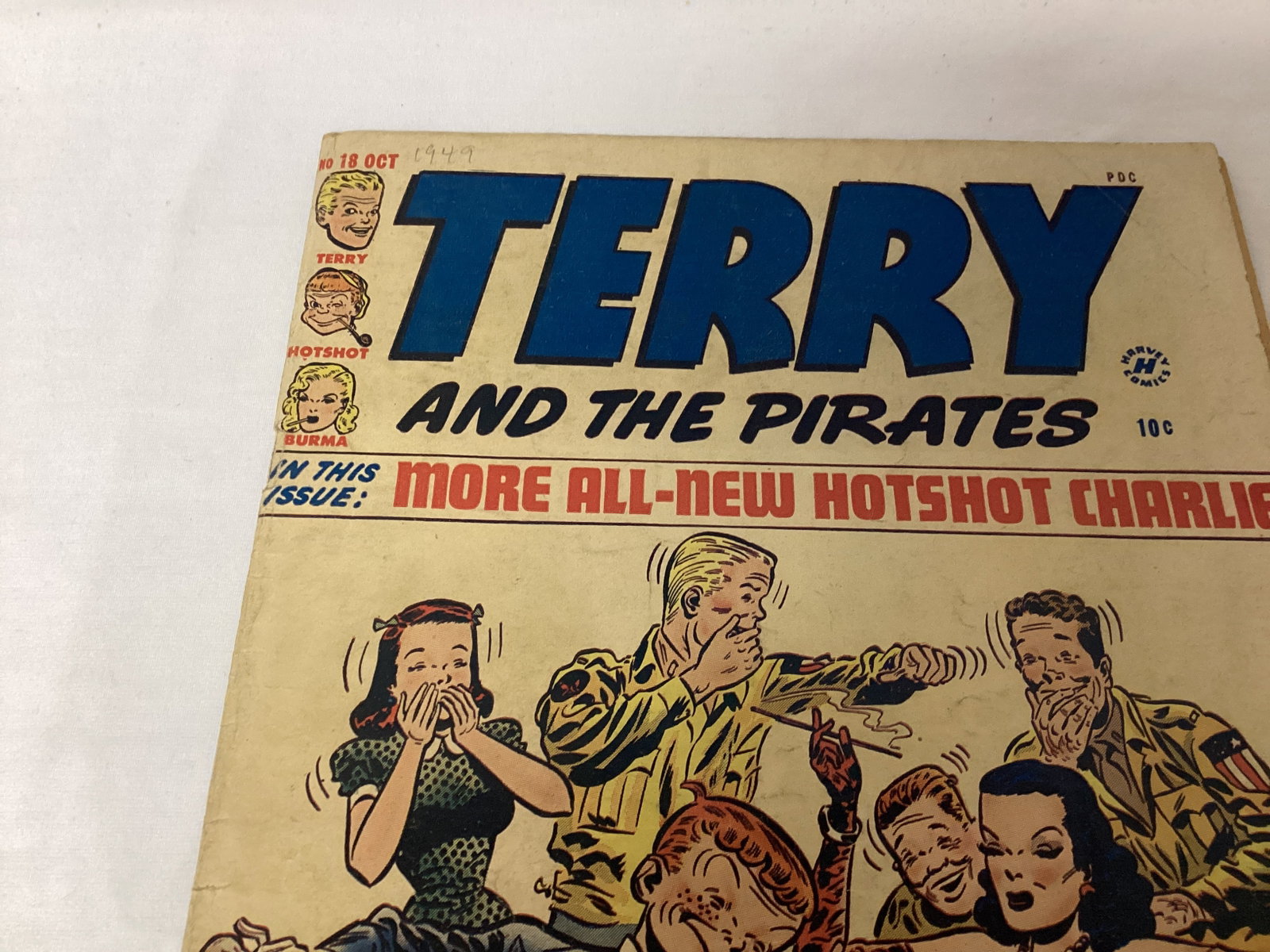 Terry and the Pirates 18 Harvey Comic Book - 2