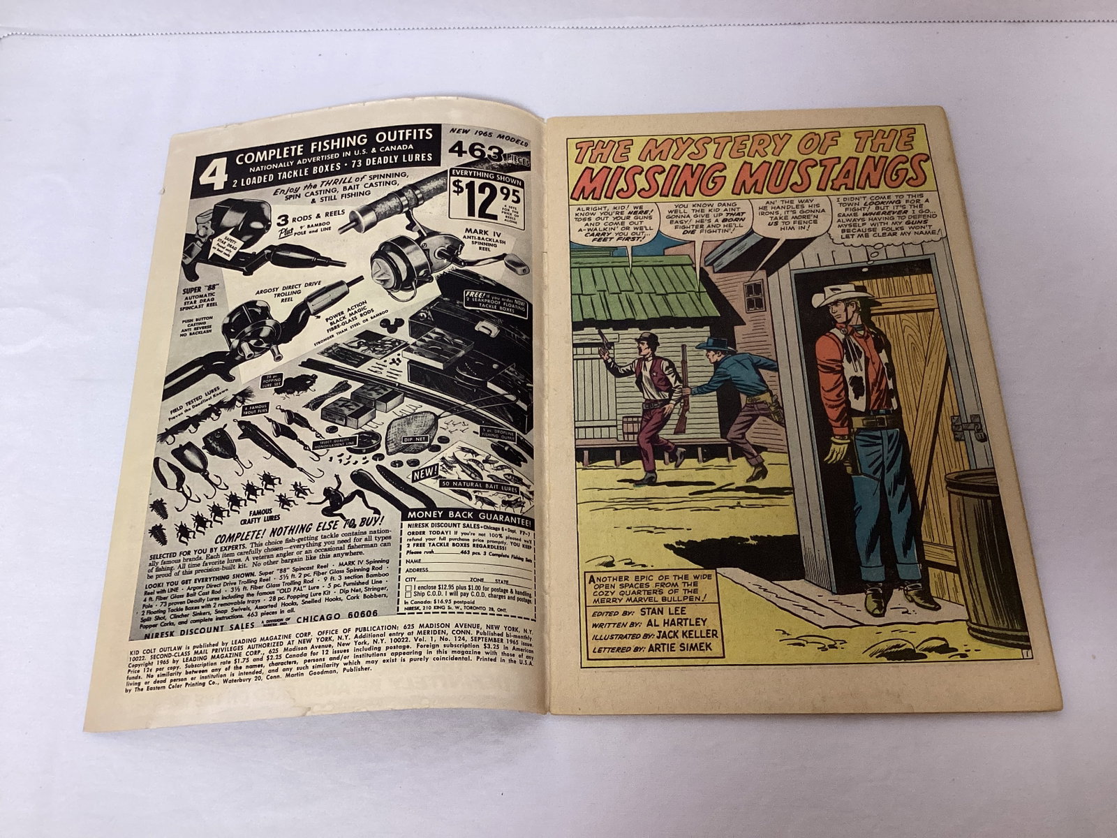 Kid Colt Outlaw 124 Marvel Comic Book - 6