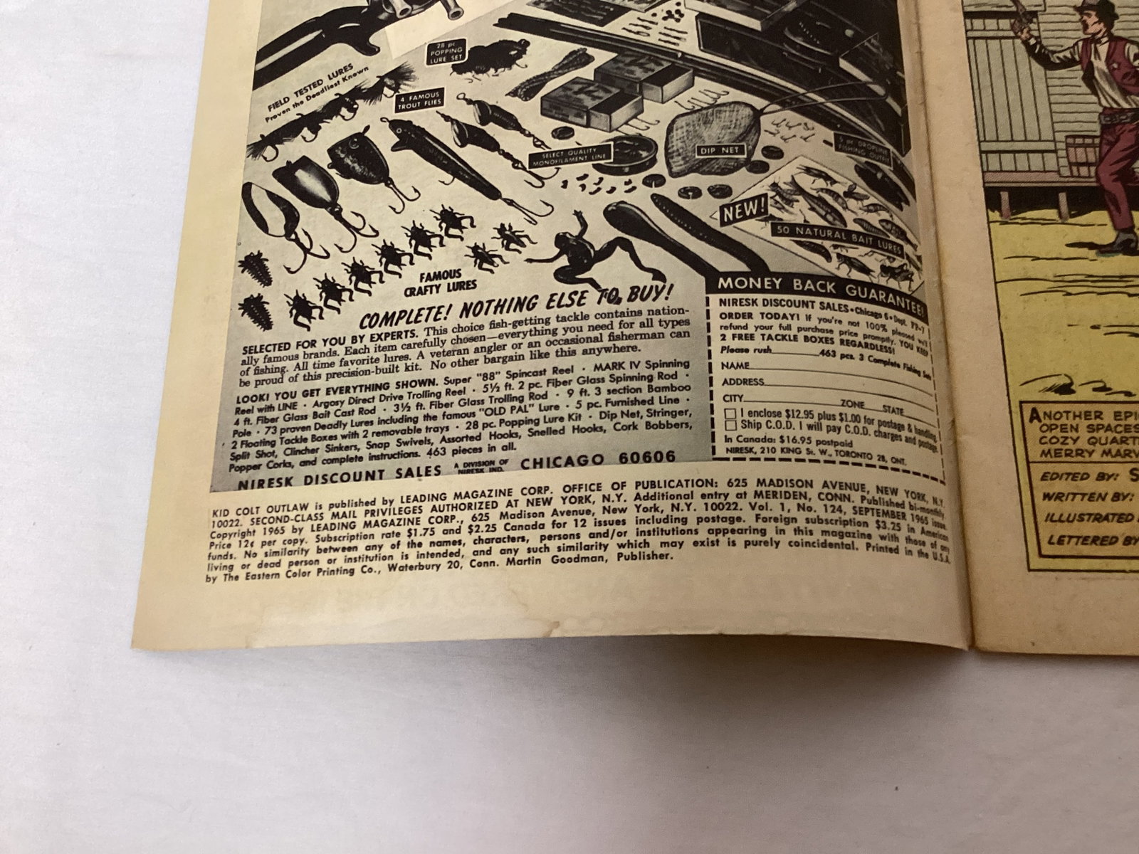Kid Colt Outlaw 124 Marvel Comic Book - 7