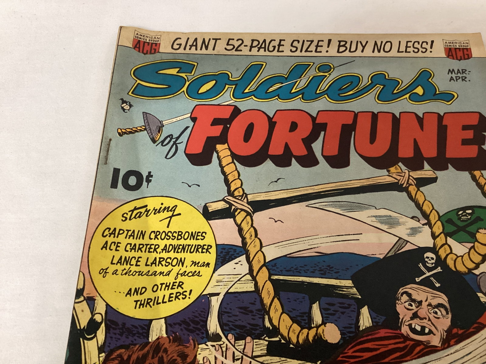 Soldiers of Fortune 1 ACG Comic Book - 2
