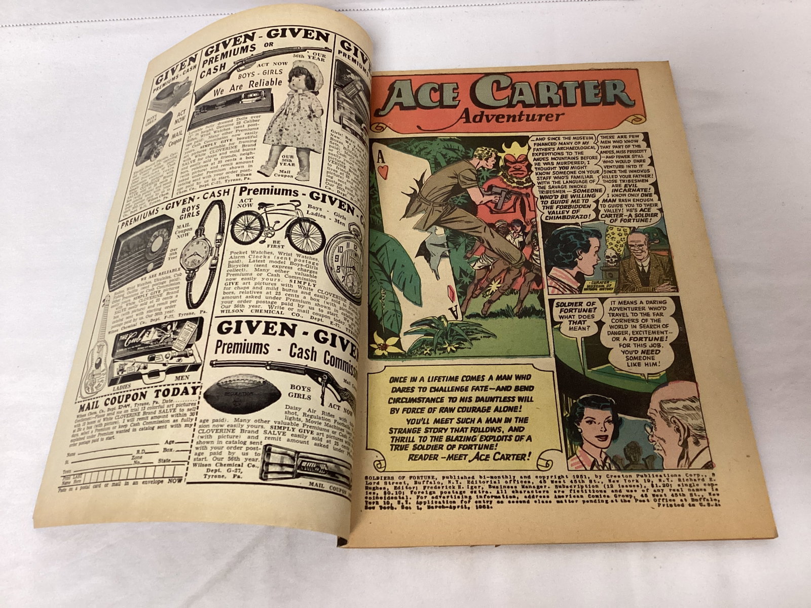Soldiers of Fortune 1 ACG Comic Book - 6