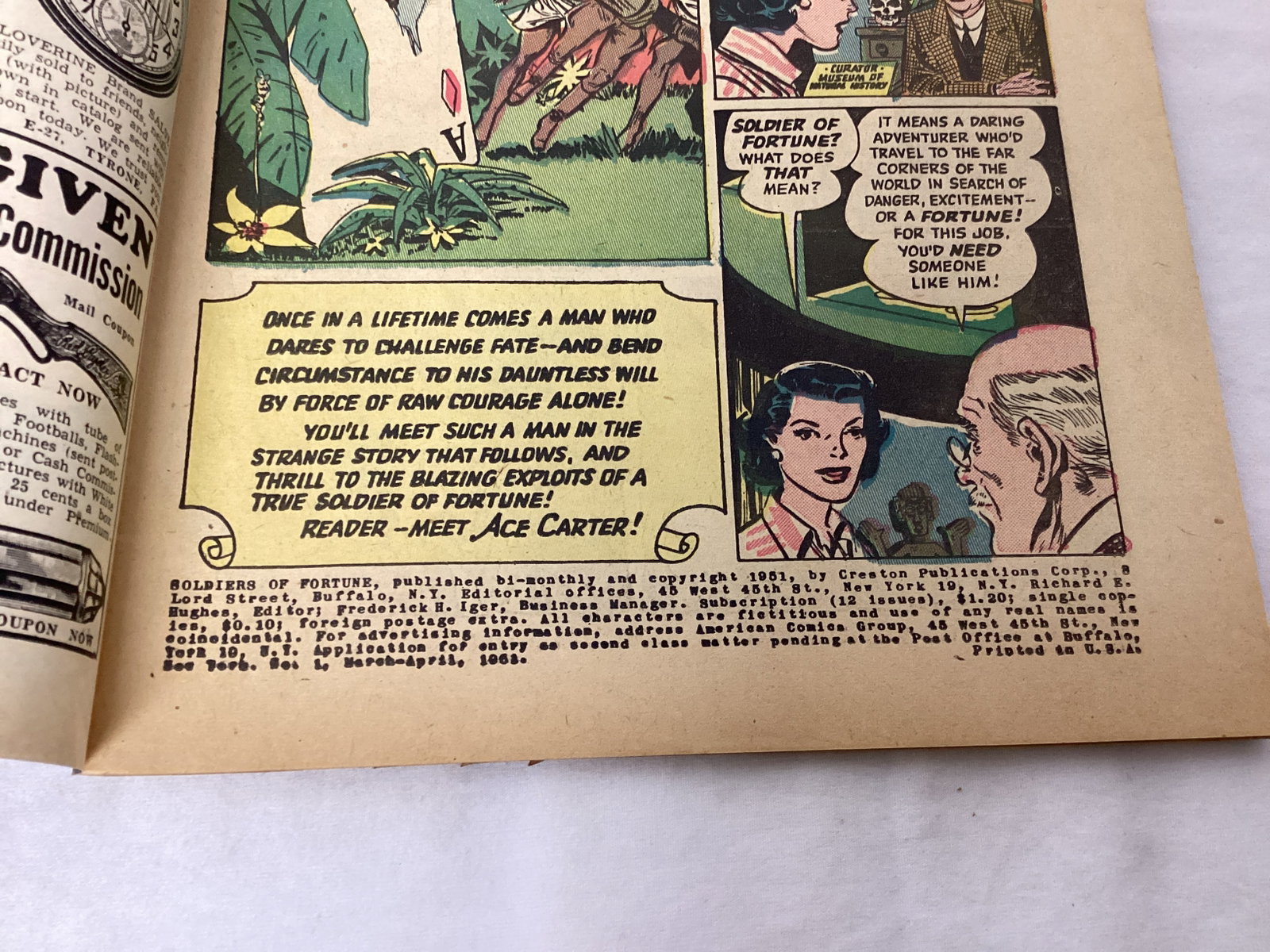 Soldiers of Fortune 1 ACG Comic Book - 7
