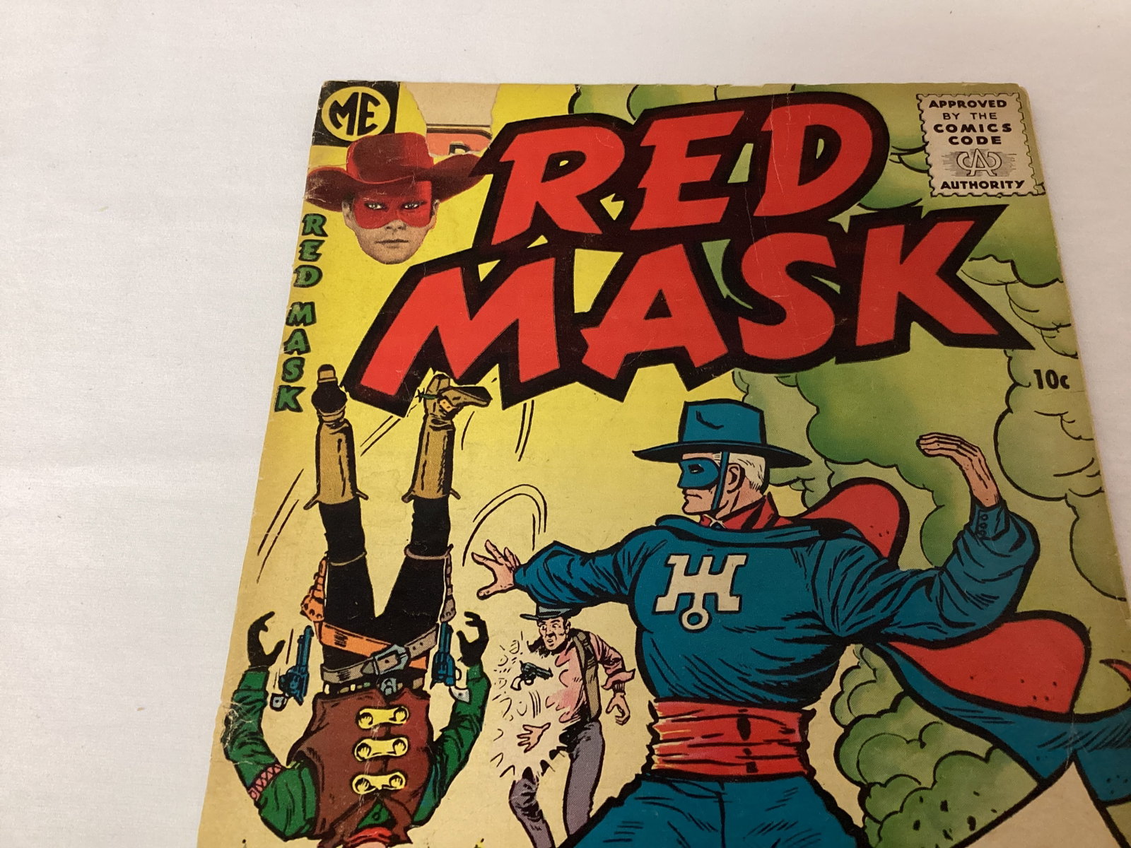 Red Mask 51 Magazine Enterprises Comic Book - 2