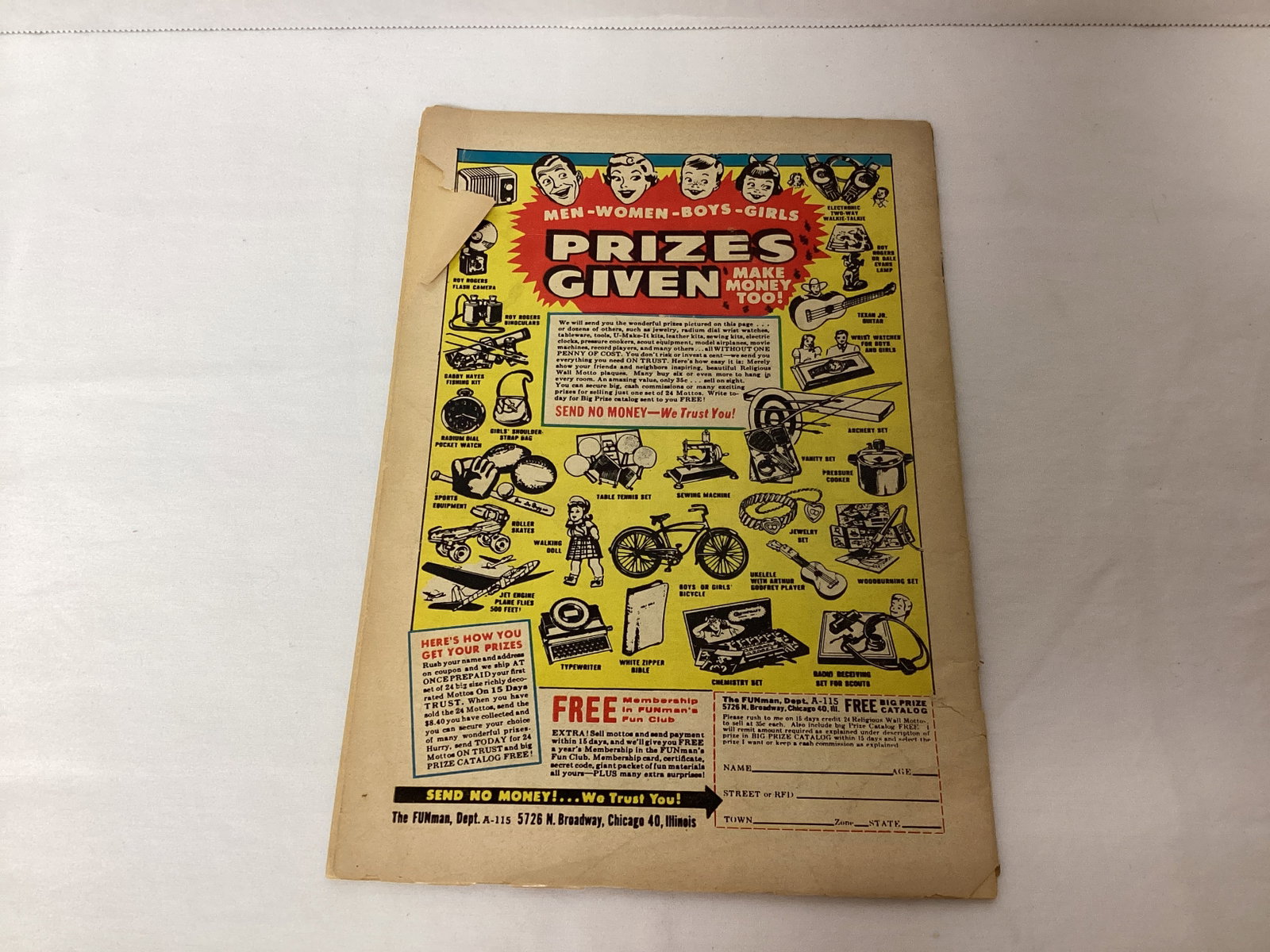 Red Mask 51 Magazine Enterprises Comic Book - 8
