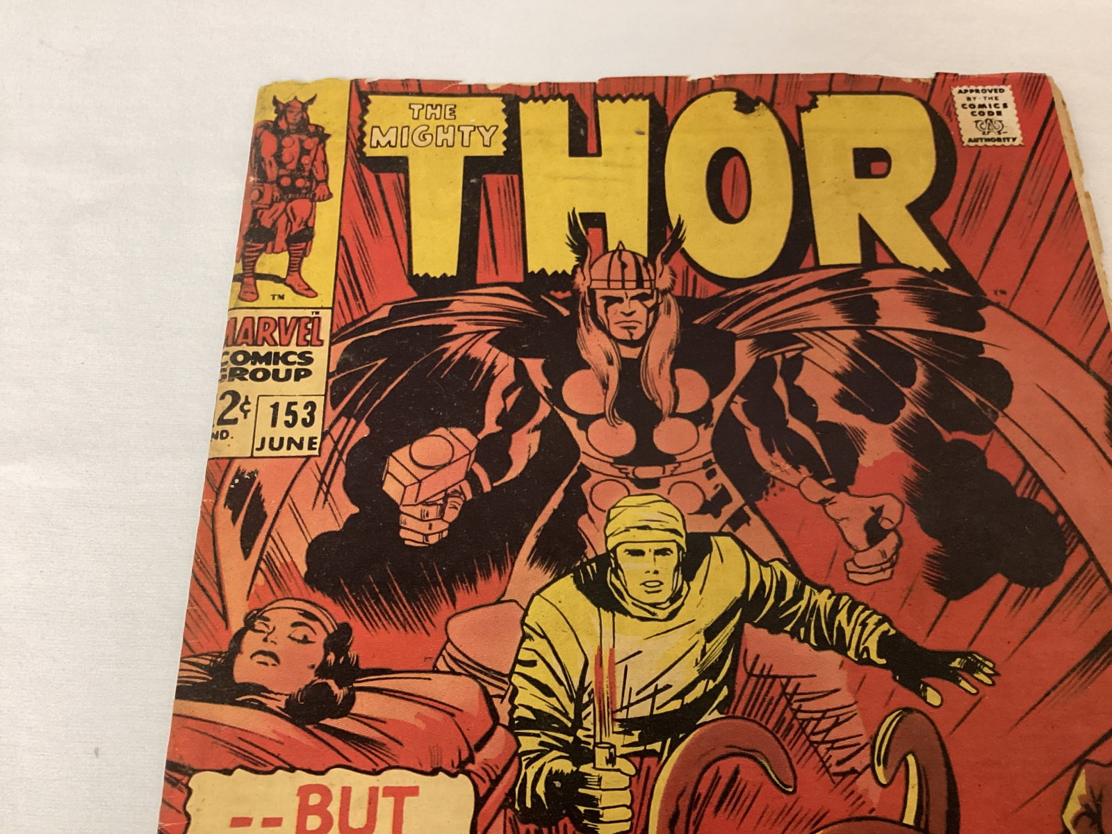 The Mighty Thor 153 Marvel Comic Book - 2