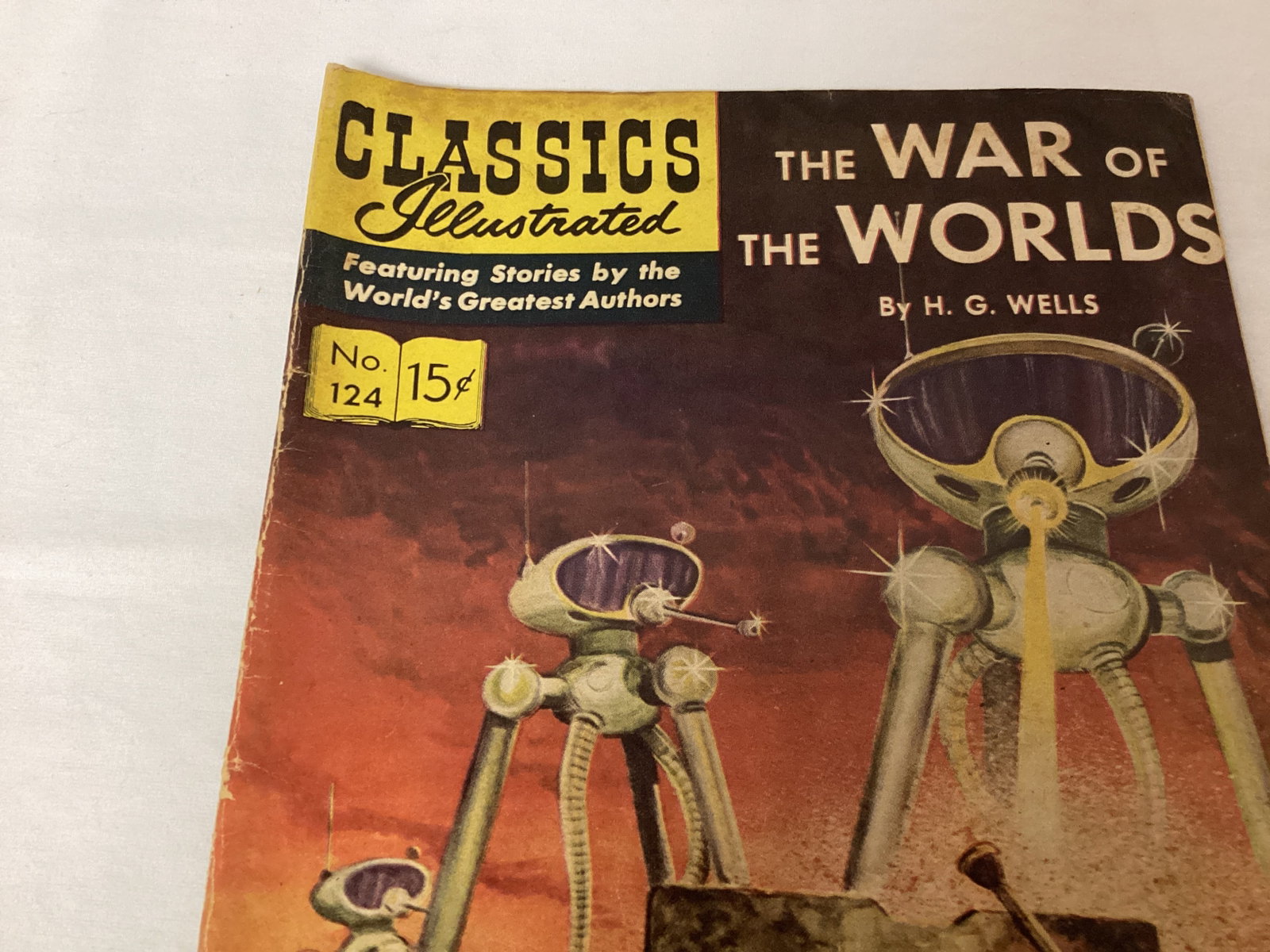 Classics Illustrated 124 War of the Worlds Comic Book - 2