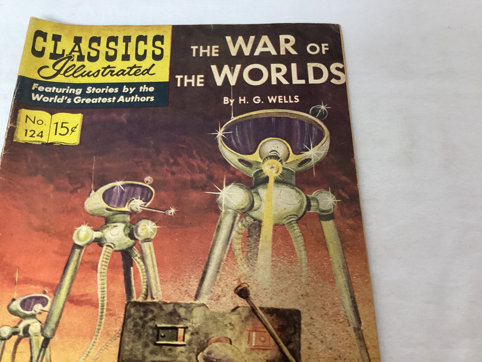 Classics Illustrated 124 War of the Worlds Comic Book - 3