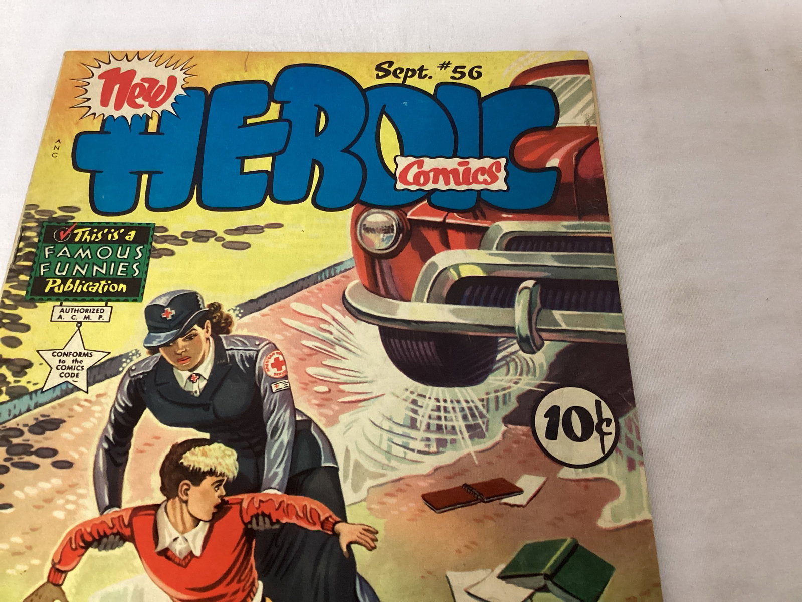 New Heroic Comics 56 Famous Funnies Comic Book - 3