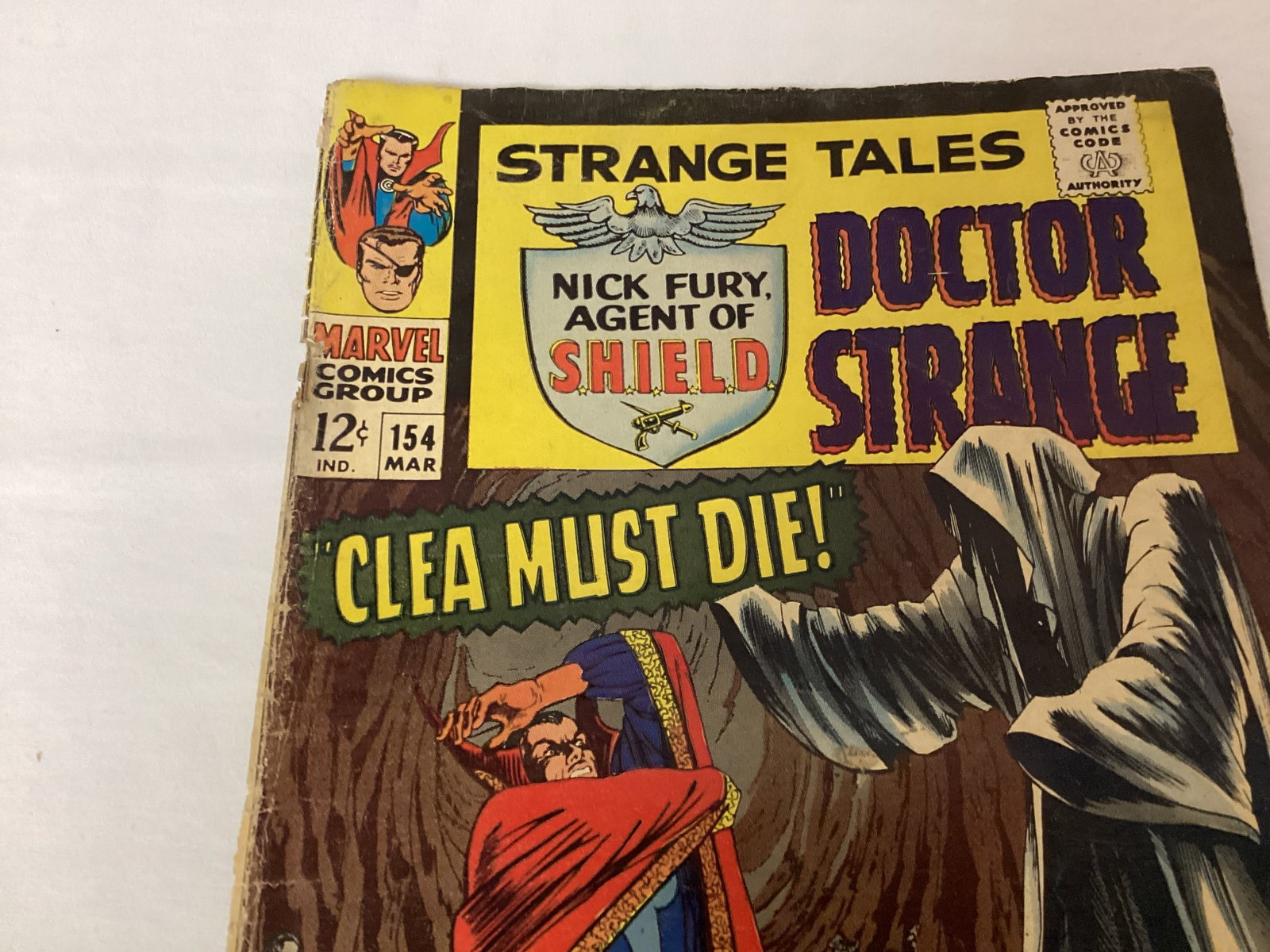 Strange Tales 154 Marvel Comic Book - 2