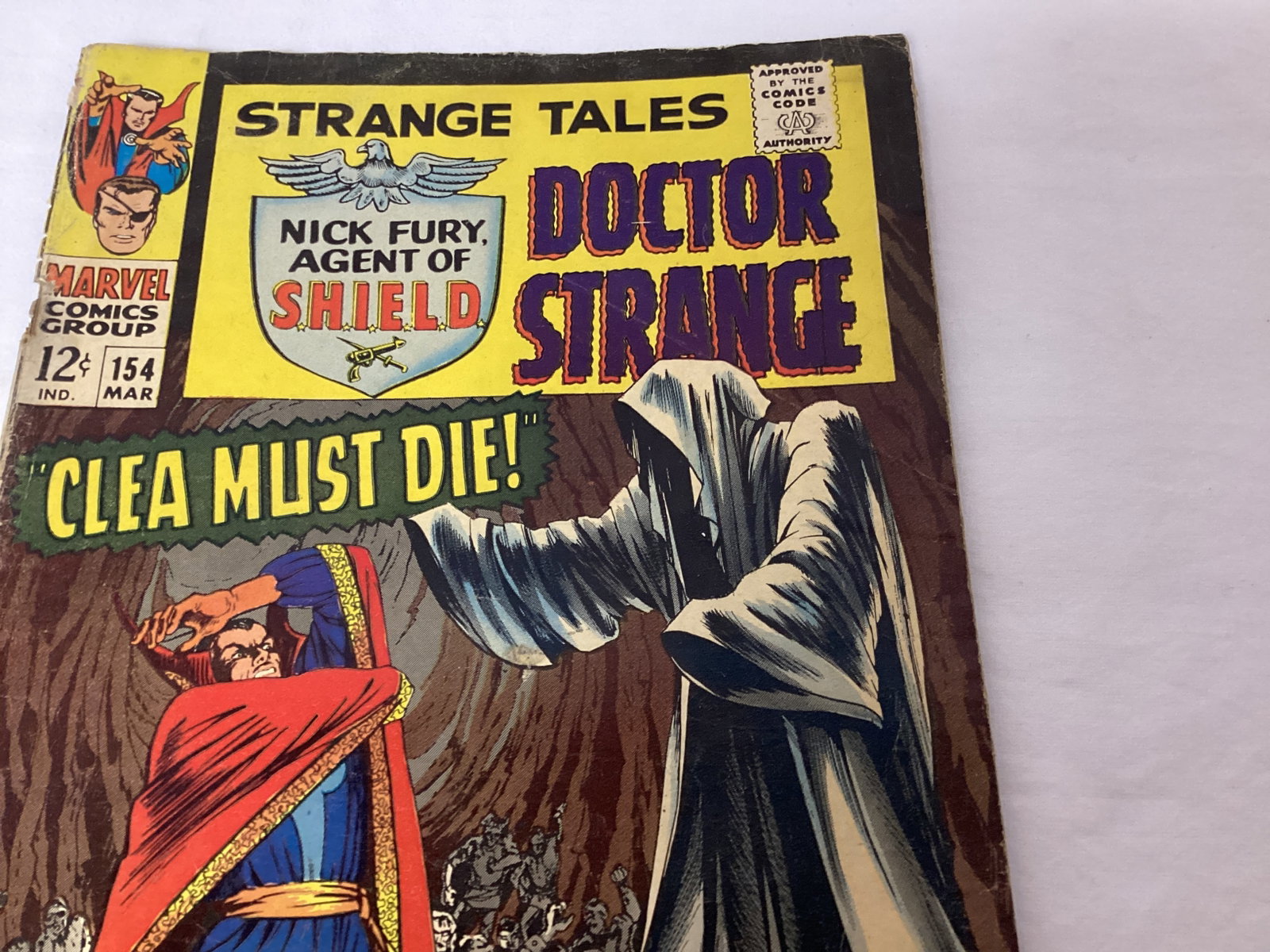 Strange Tales 154 Marvel Comic Book - 3