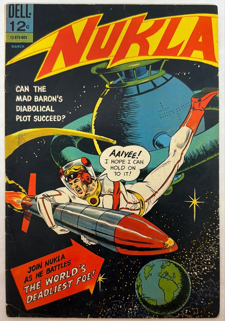 Nukla 2 Dell Comic Book: 1966, please preview and see all photos for condition