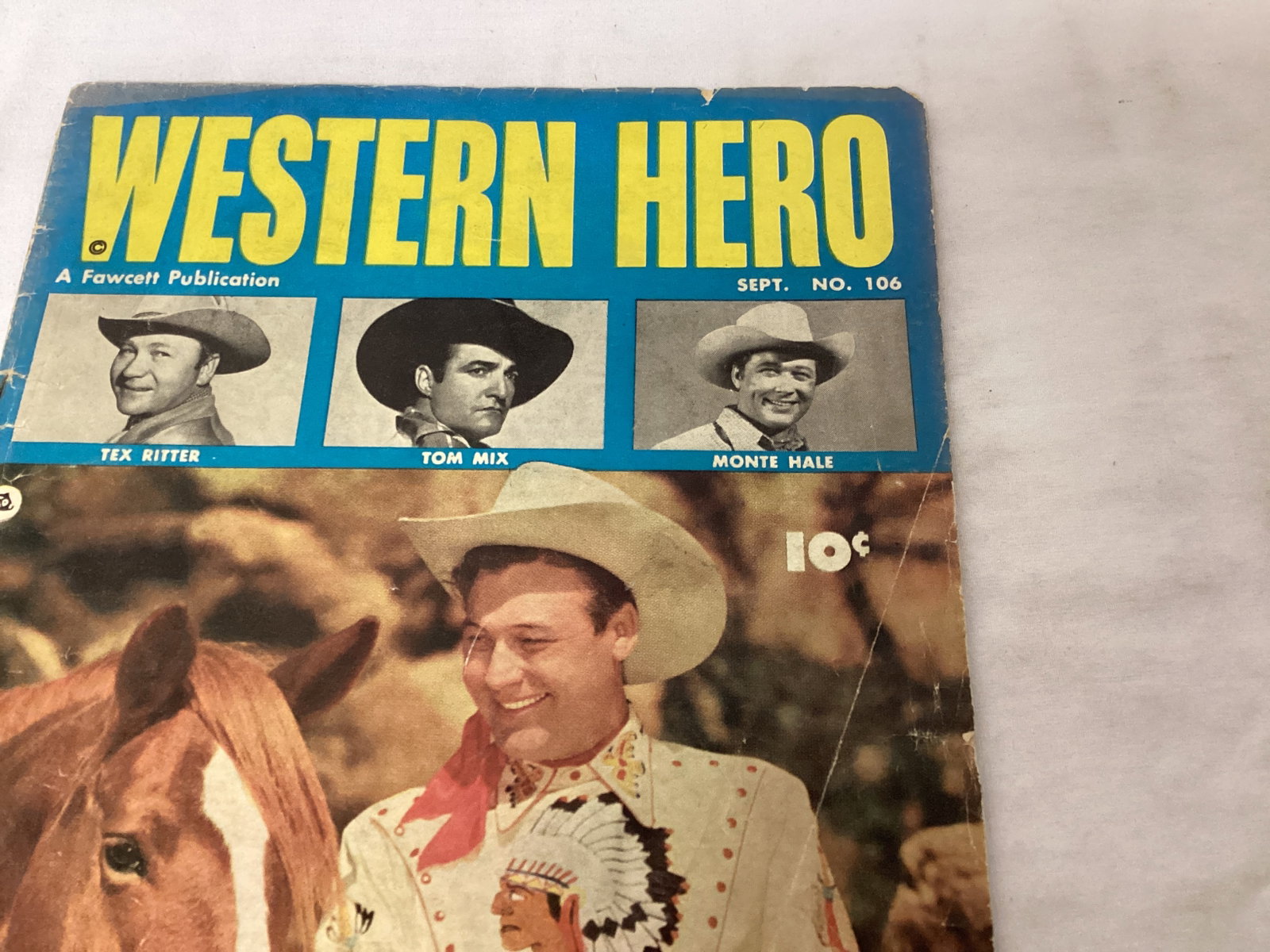 Western Hero 106 Fawcett Comic Book - 3