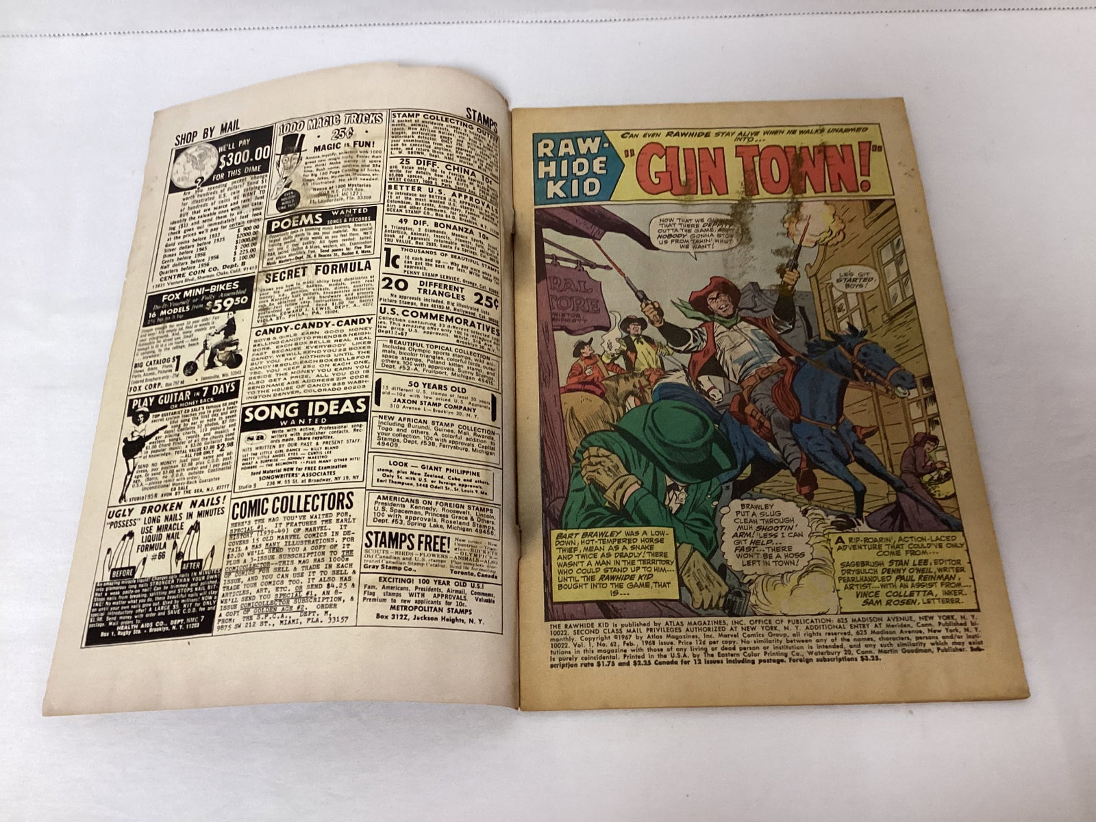 Rawhide Kid 62 Marvel Comic Book - 6