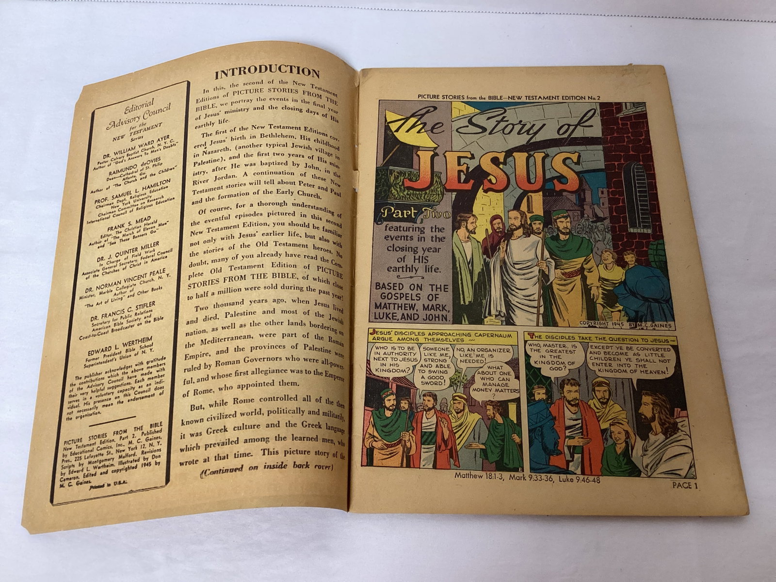 Picture Stories from the Bible 2 Comic Book - 6