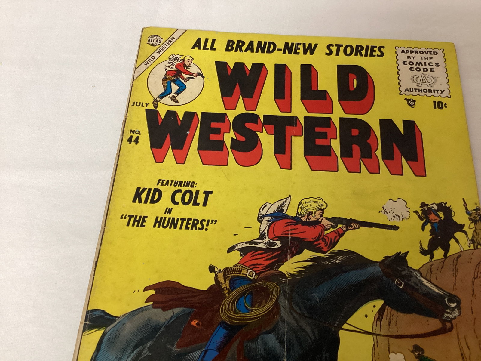 Wild Western 44 Atlas Comic Book - 2