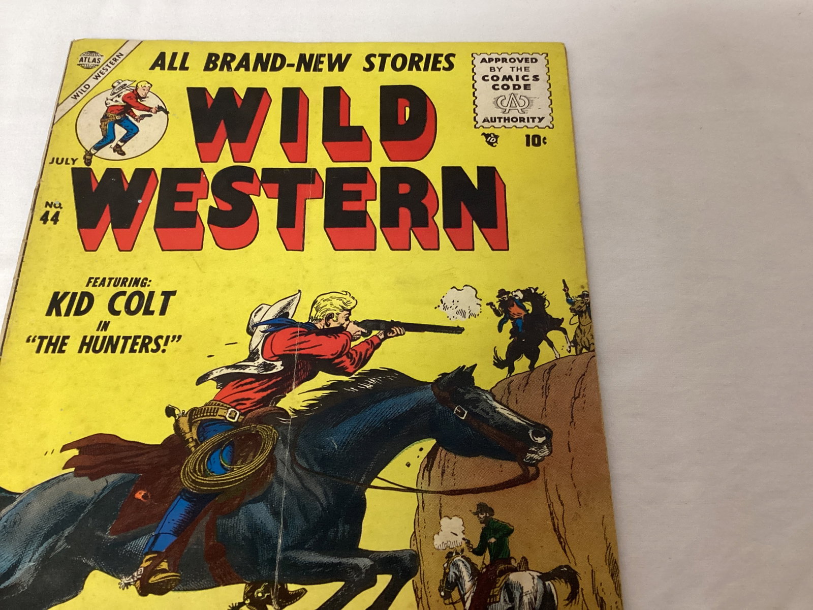 Wild Western 44 Atlas Comic Book - 3