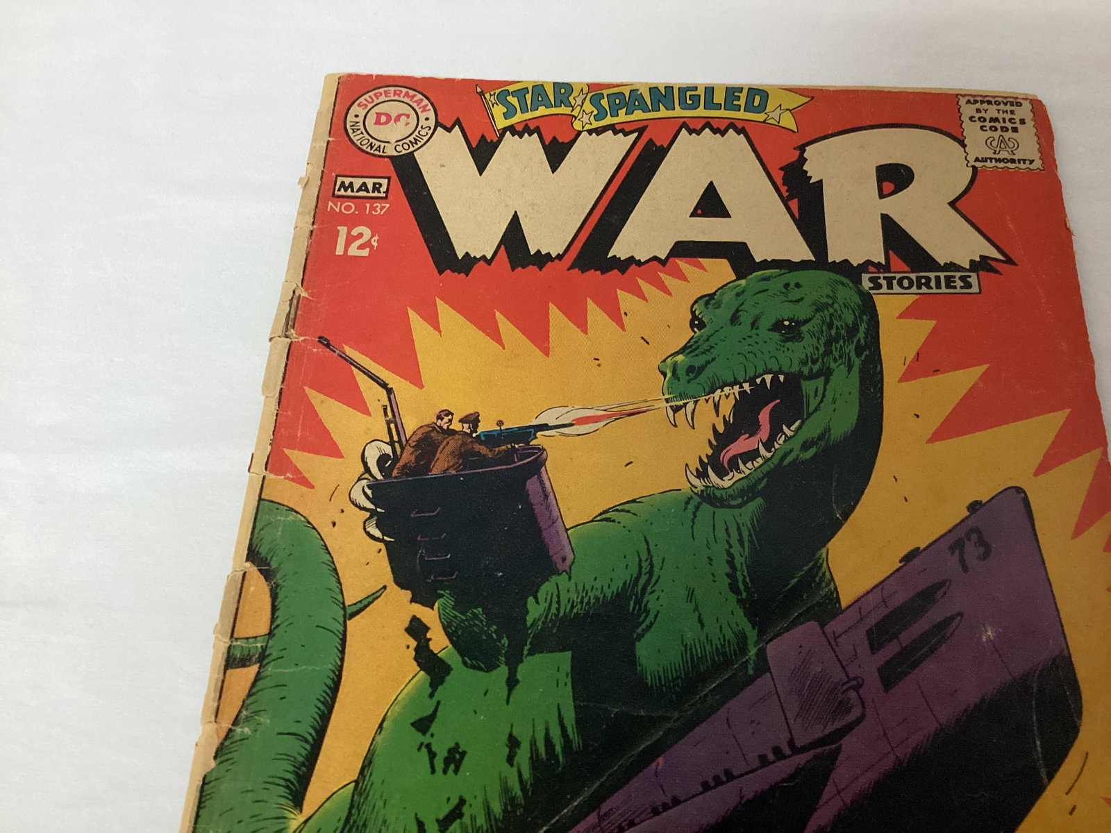 Star Spangled War Stories 137 DC Comic Book - 2