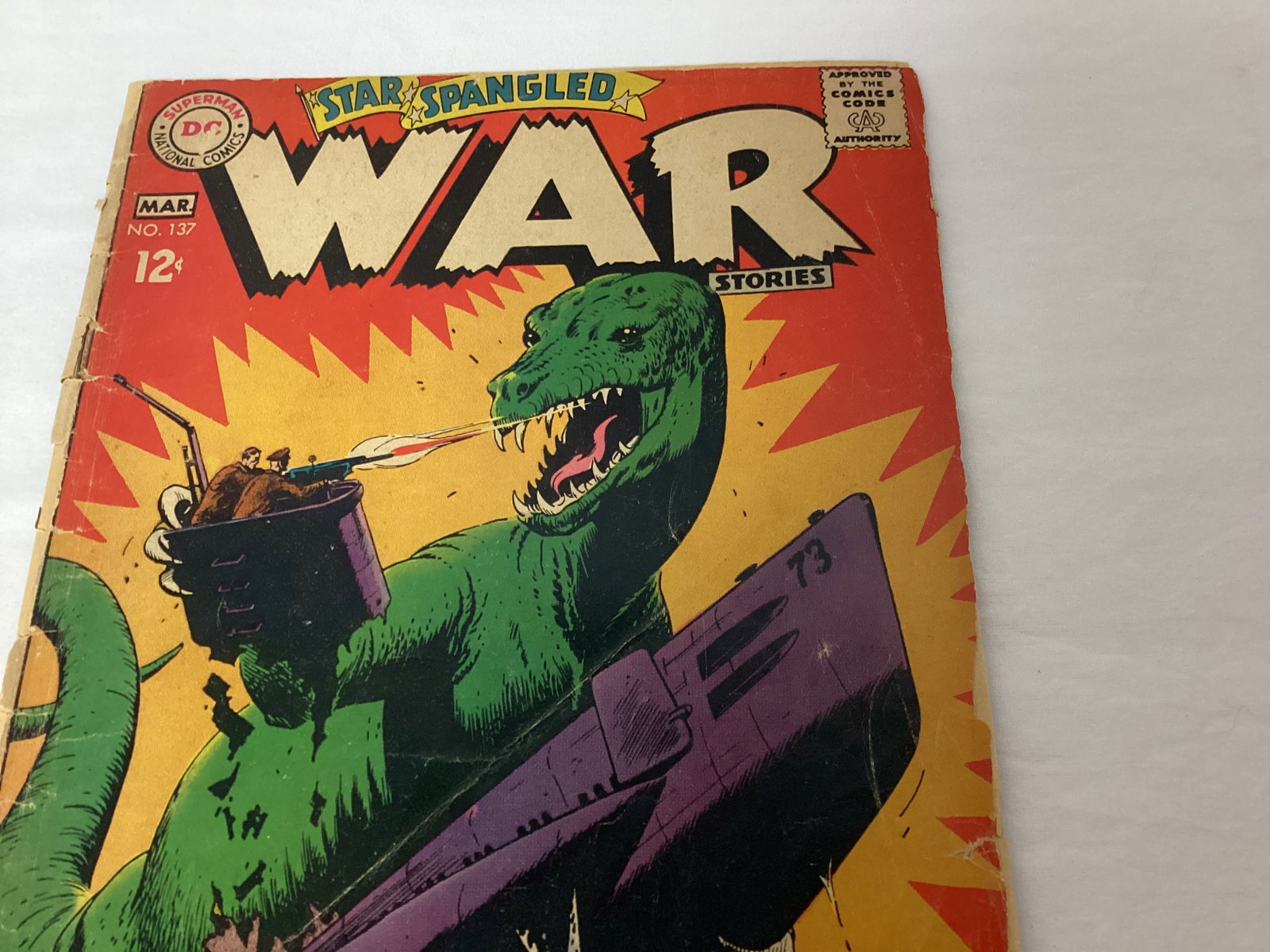 Star Spangled War Stories 137 DC Comic Book - 3