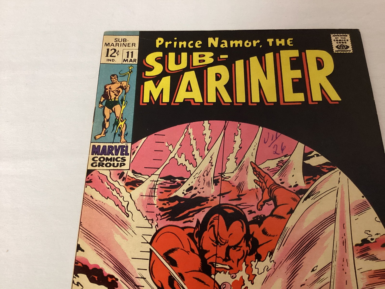 Submariner 11 Marvel Comic Book - 2