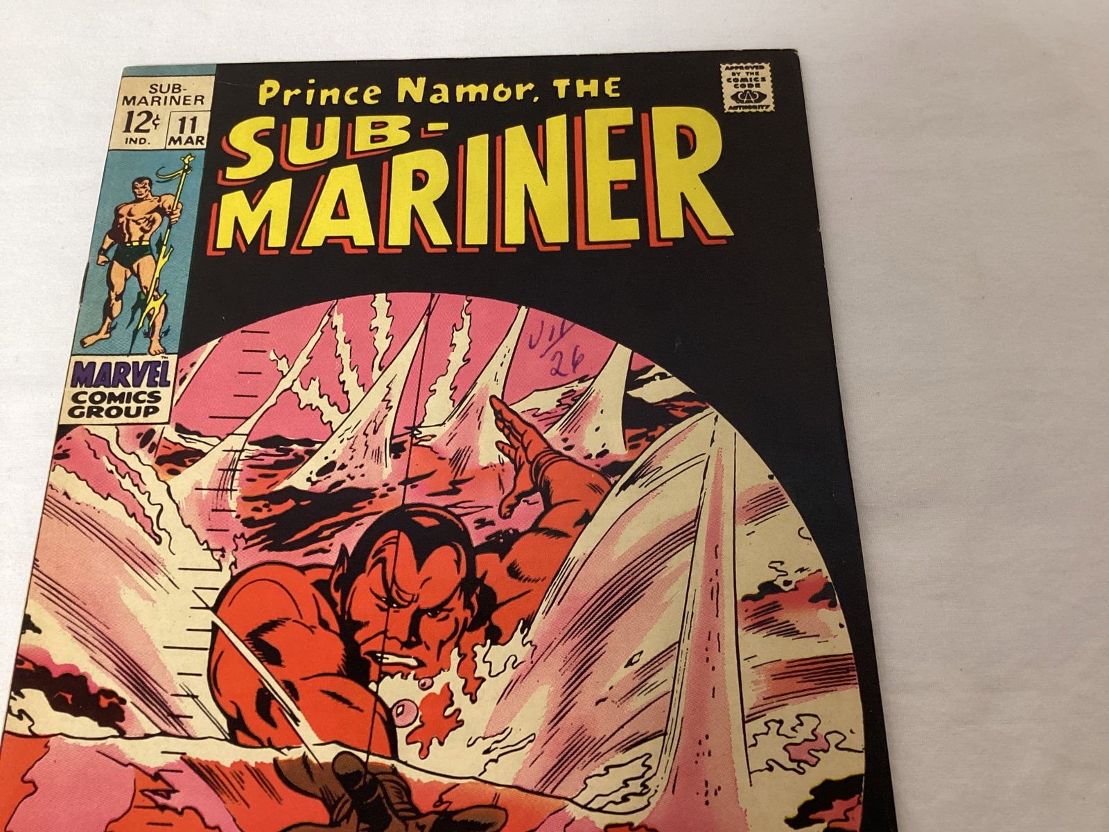 Submariner 11 Marvel Comic Book - 3