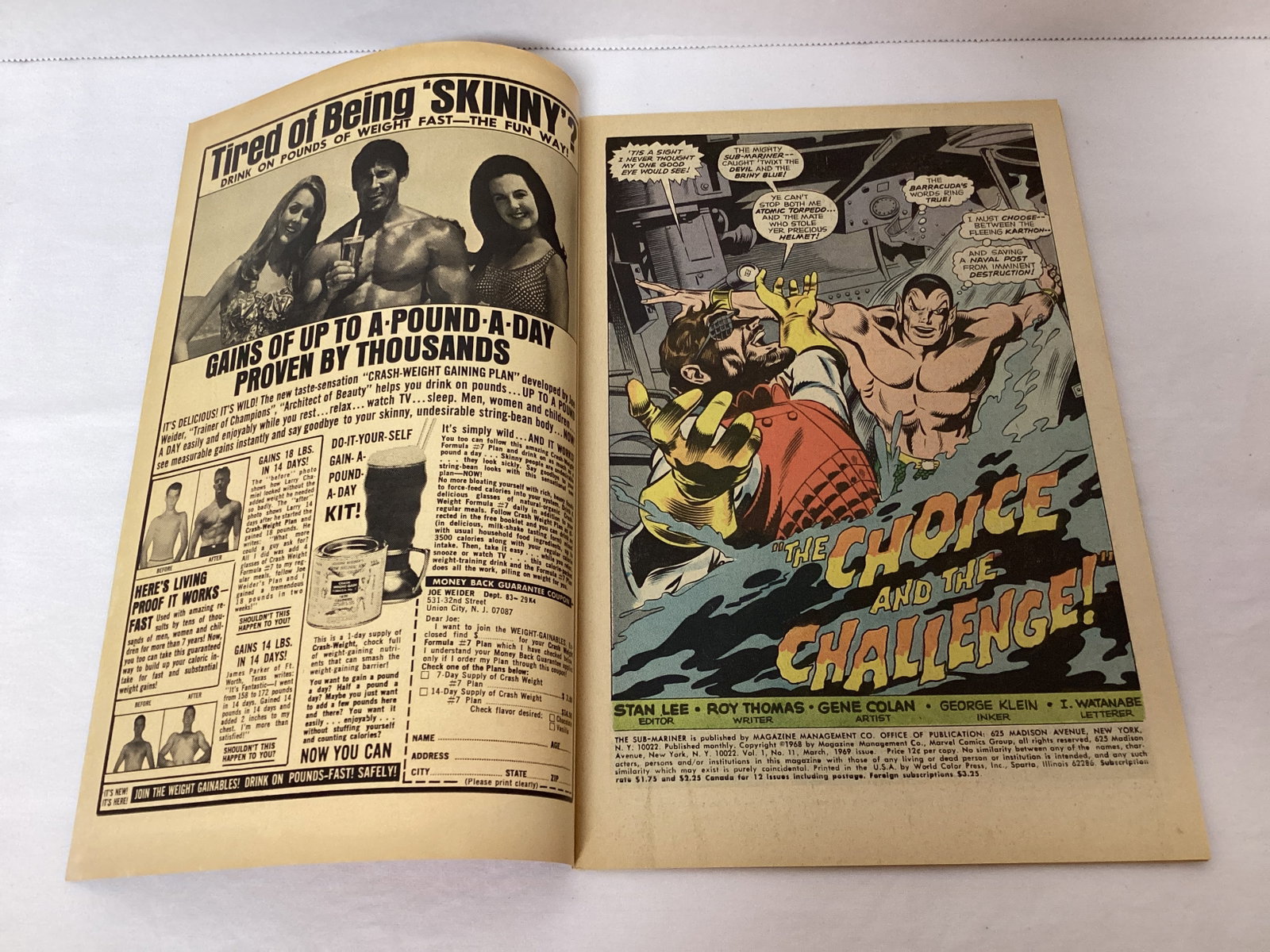Submariner 11 Marvel Comic Book - 6